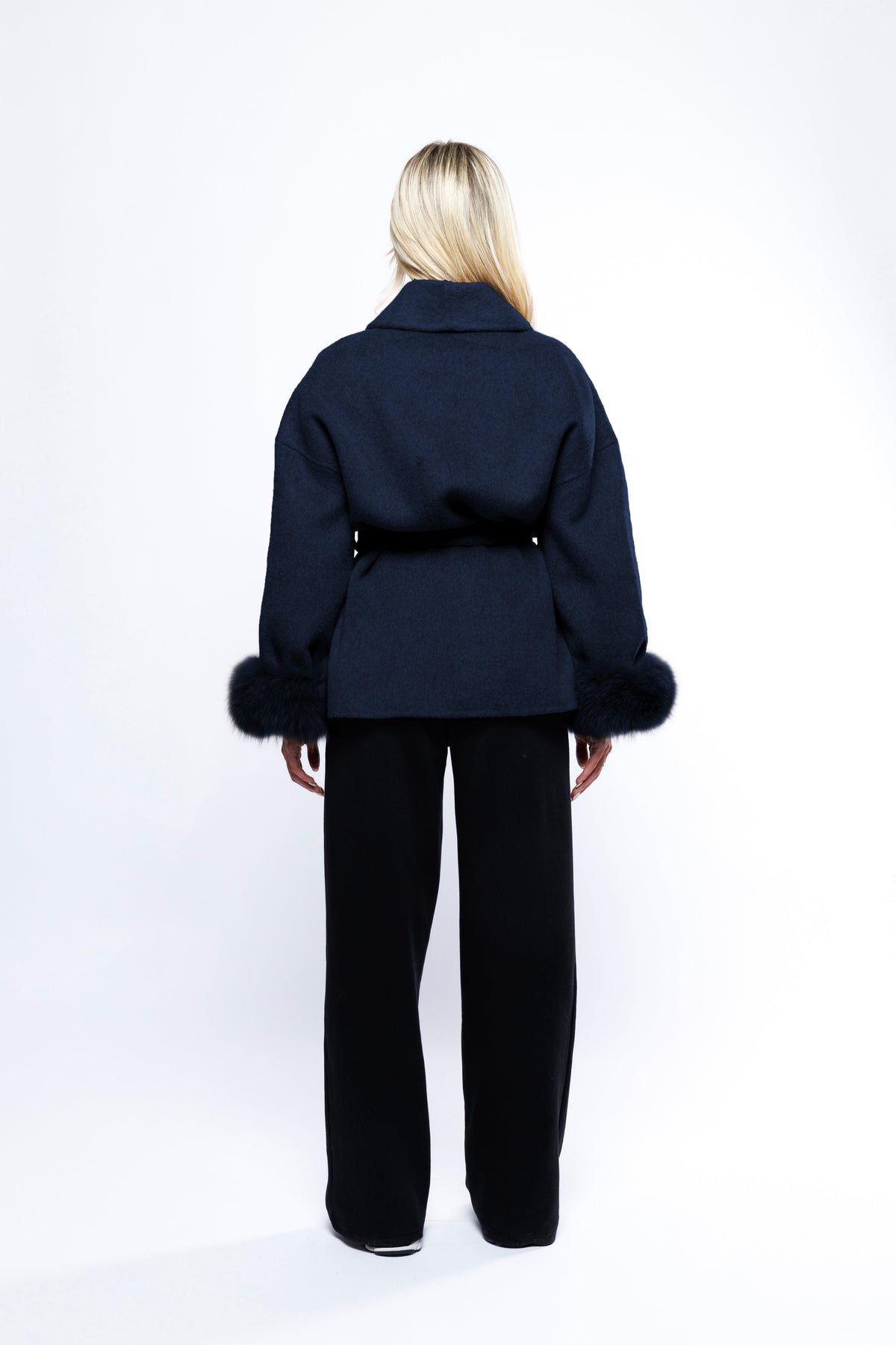 Chelsea Short Coat - Blu Navy