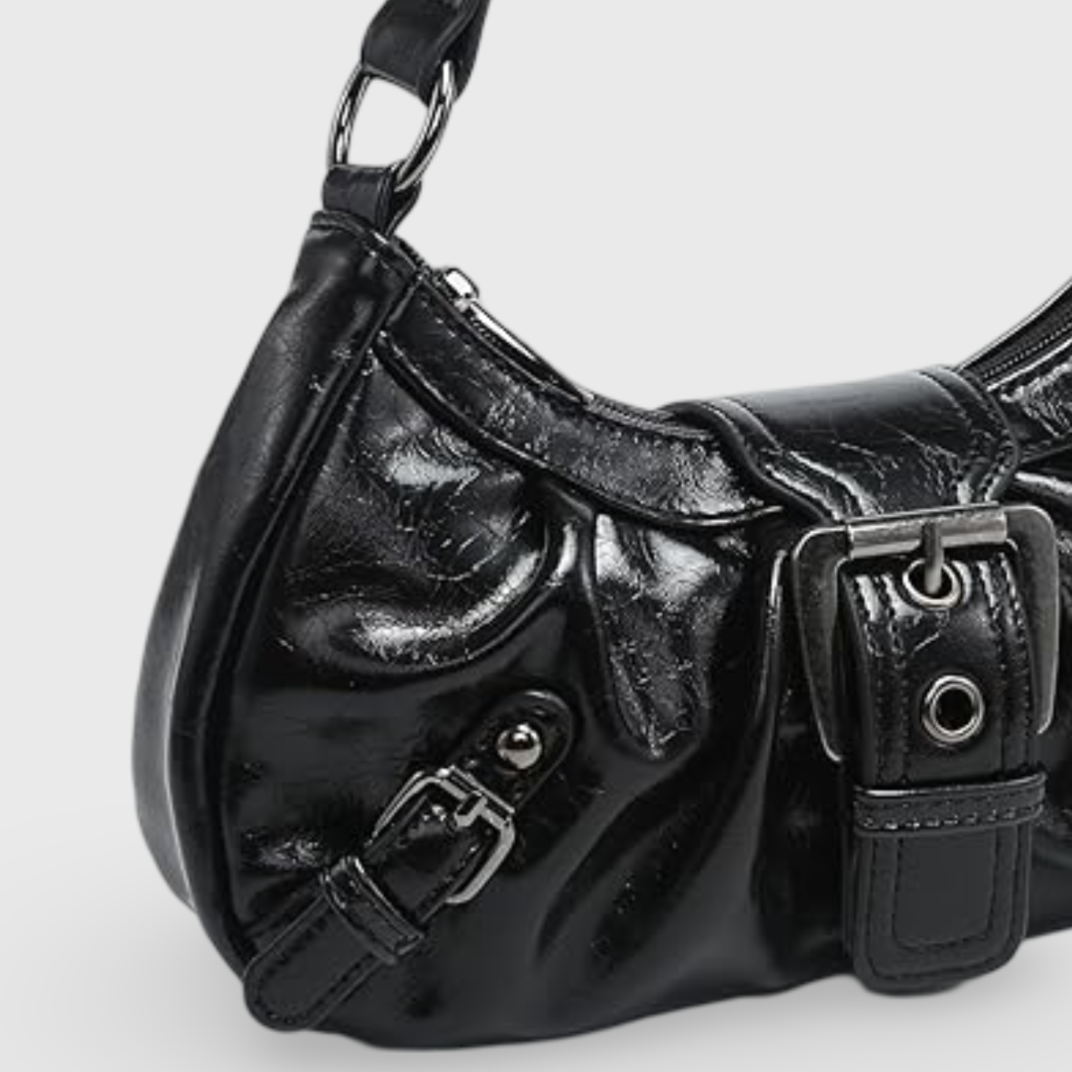 Talisia Borsa a Spalla Vintage - Nero