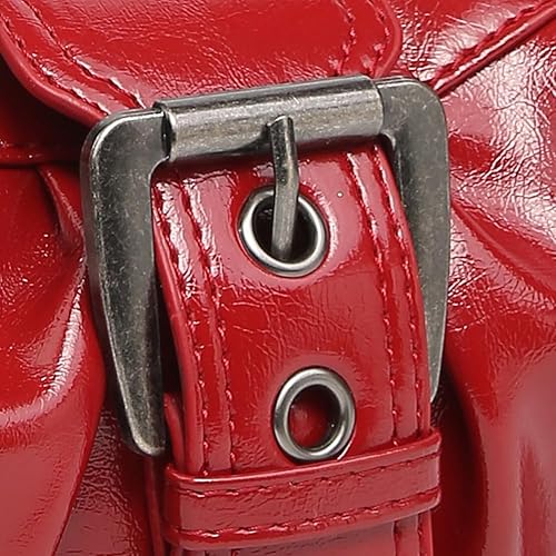 Talisia Borsa a Spalla Vintage - Rosso