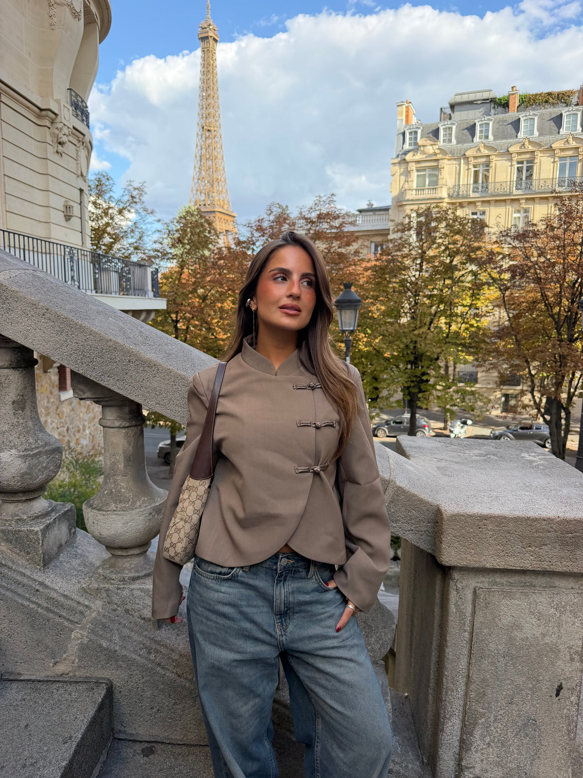 Rivoli Blazer - Taupe