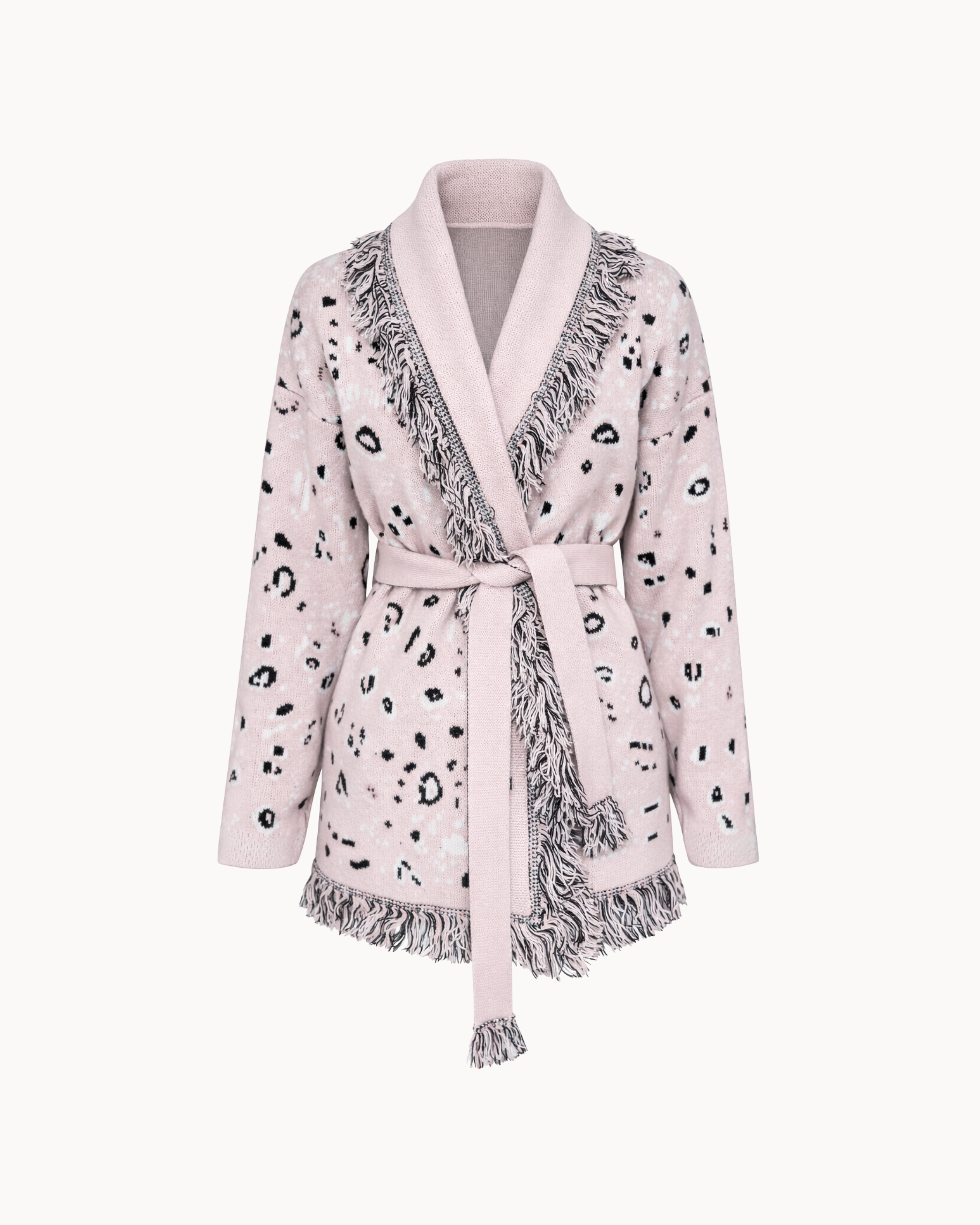 Montana Knit Coat - Rosa