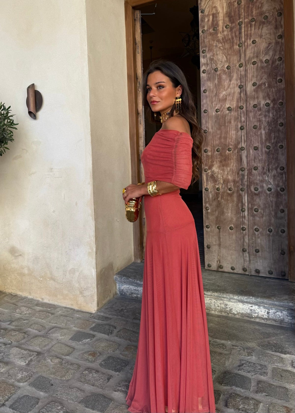 Toledo Dress - Terracotta Chiaro
