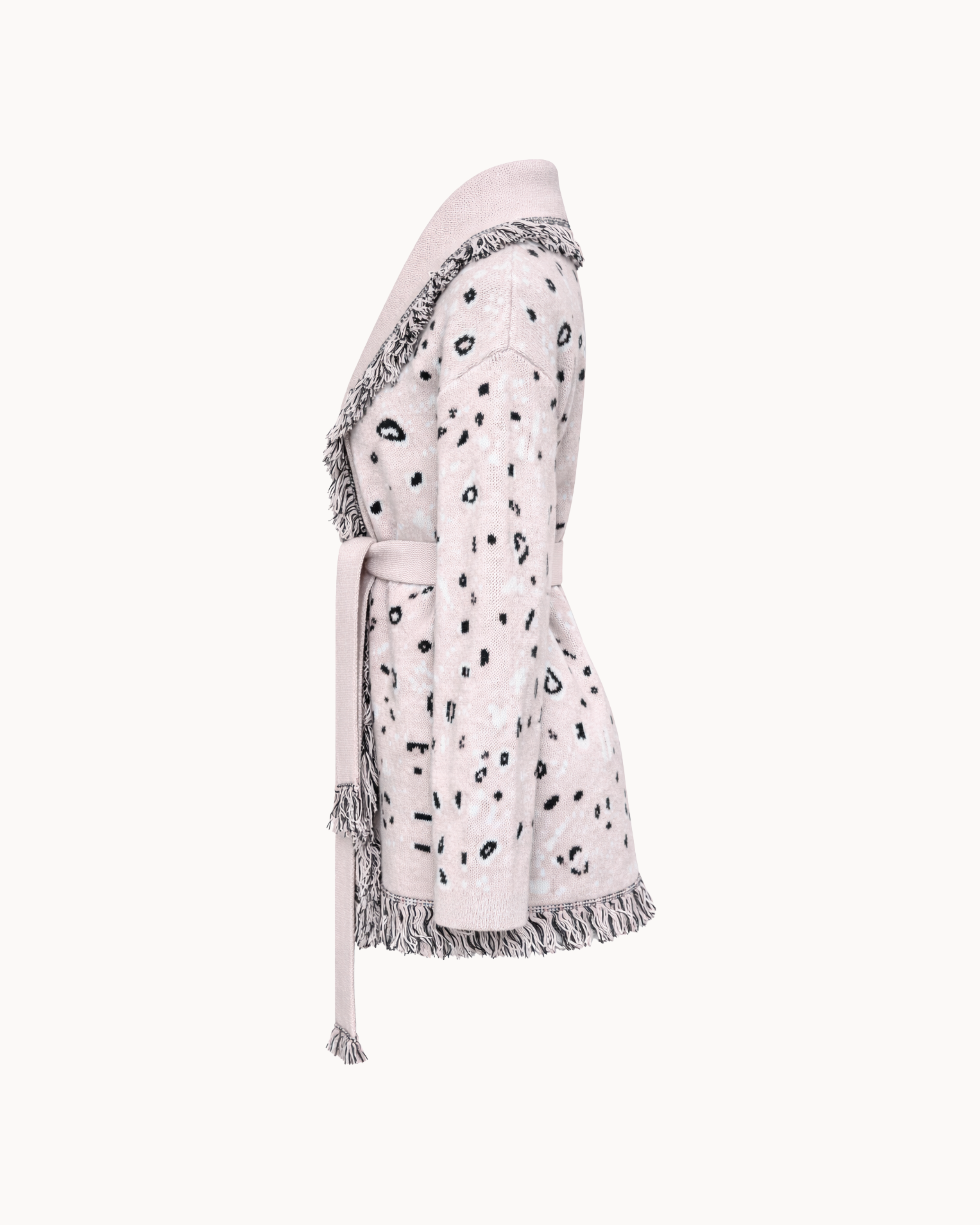 Montana Knit Coat - Rosa