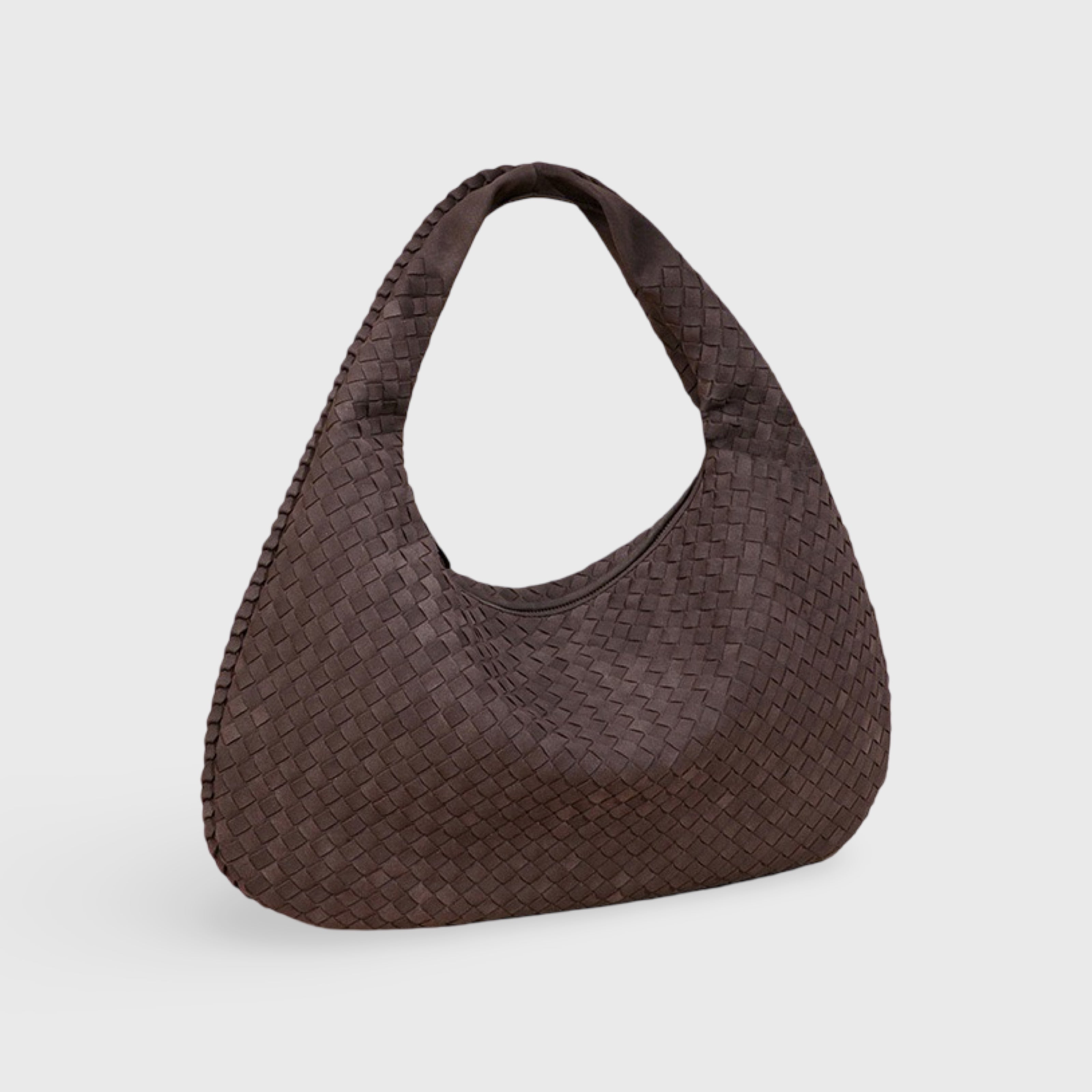Talvessa Borsa Oversize Scamosciata - Caffè