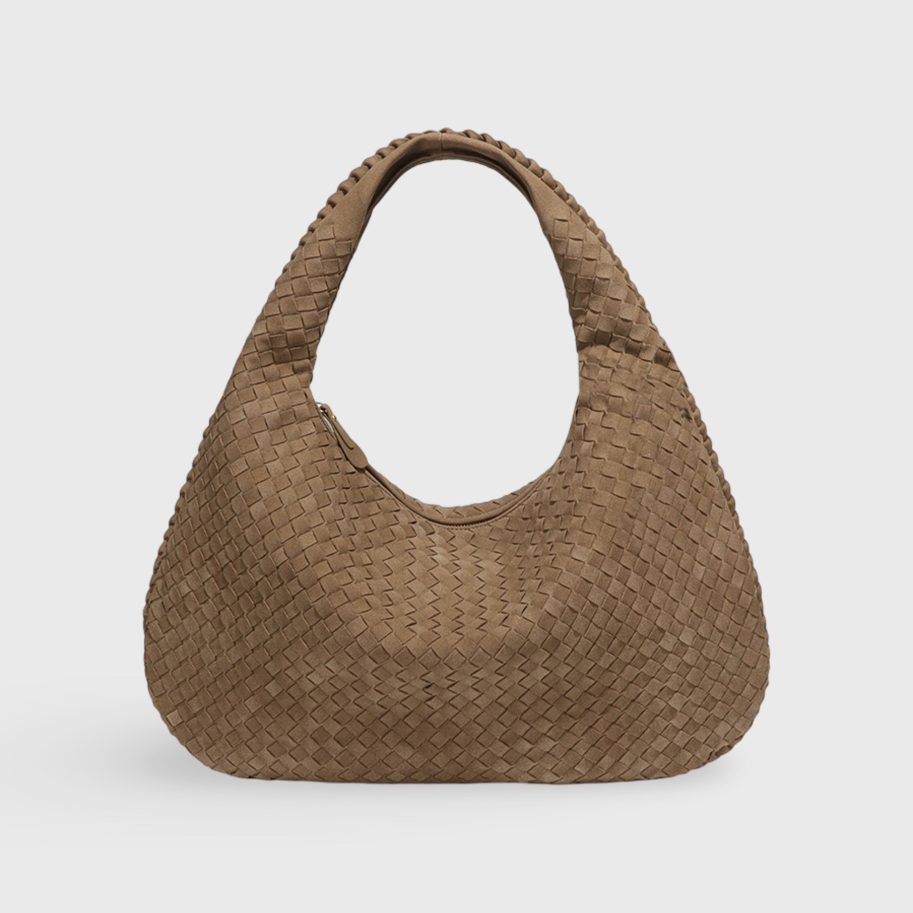 Talvessa Borsa Oversize Scamosciata - Kaki