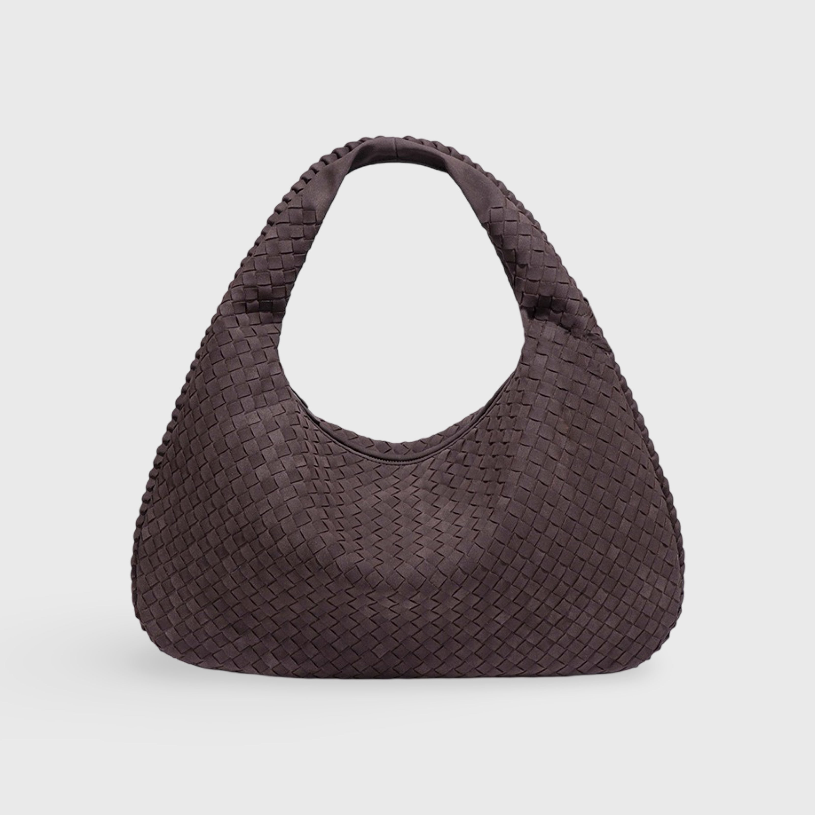 Talvessa Borsa Oversize Scamosciata - Caffè