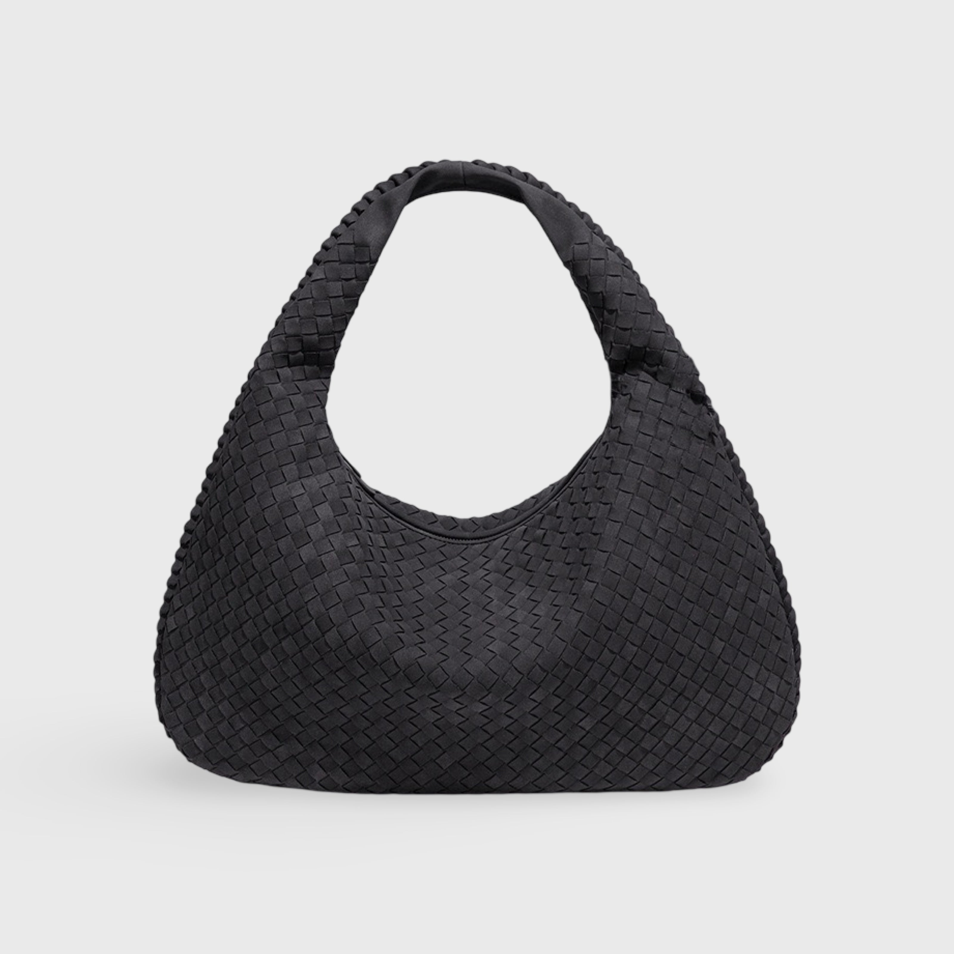 Talvessa Borsa Oversize Scamosciata - Nero