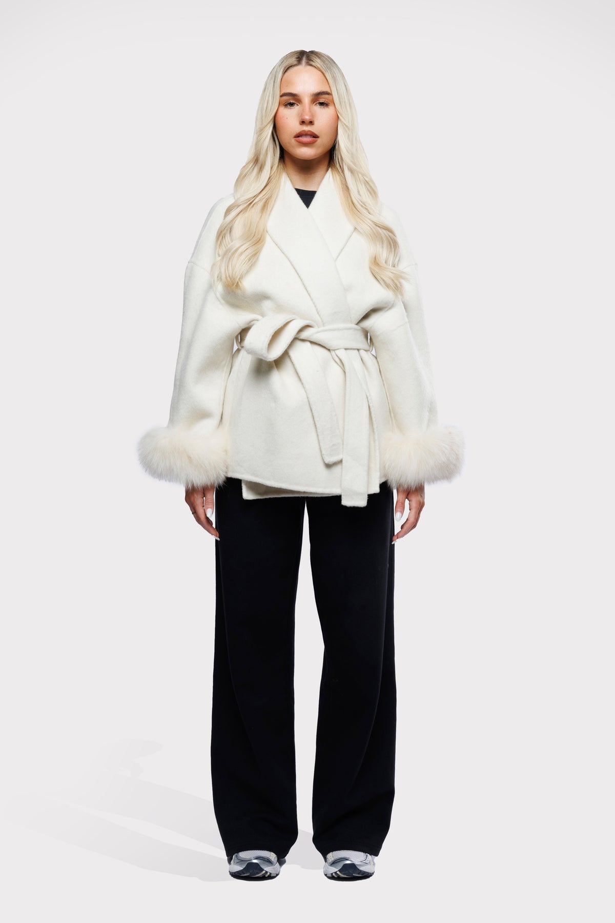 Chelsea Short Coat - Crema