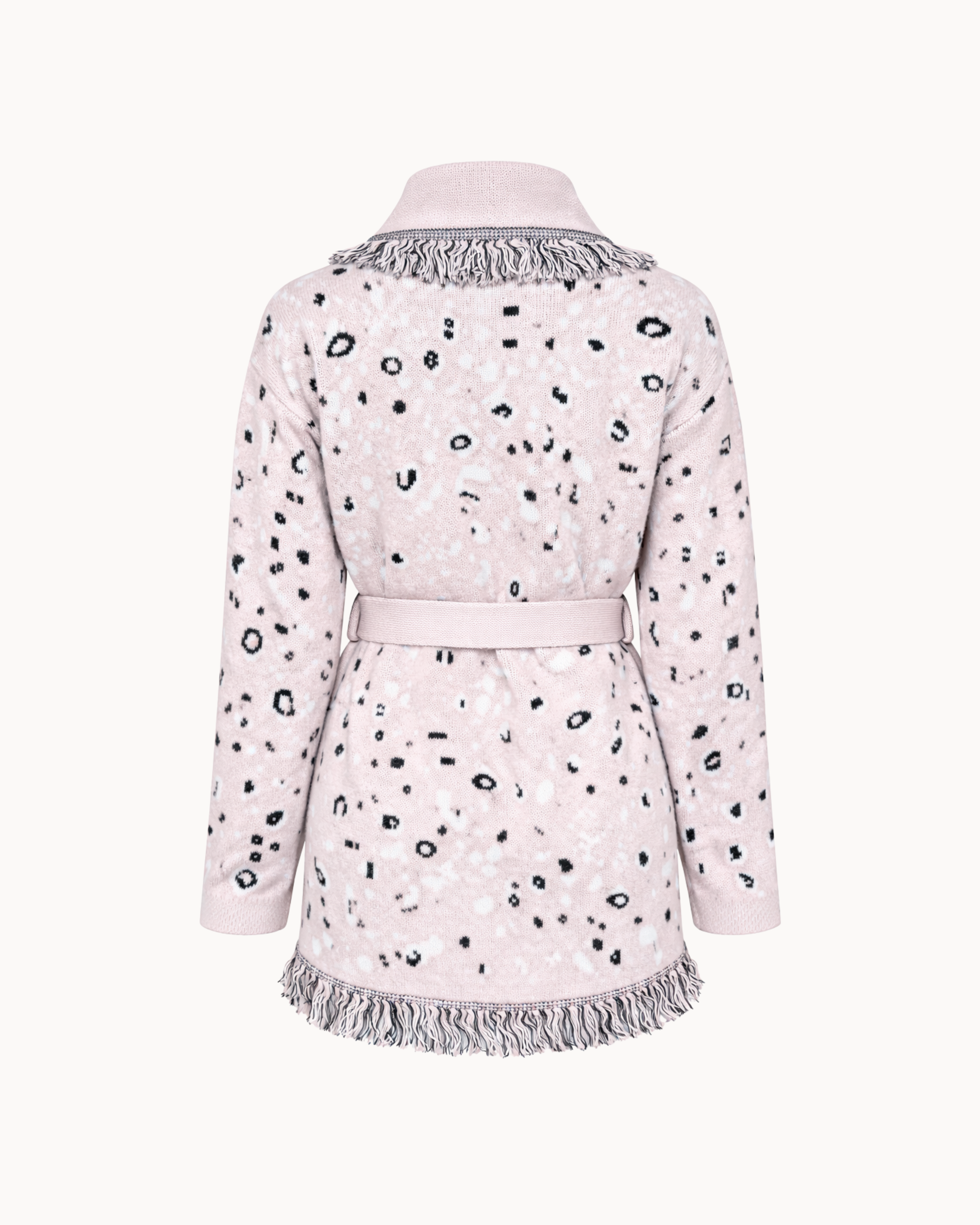 Montana Knit Coat - Rosa