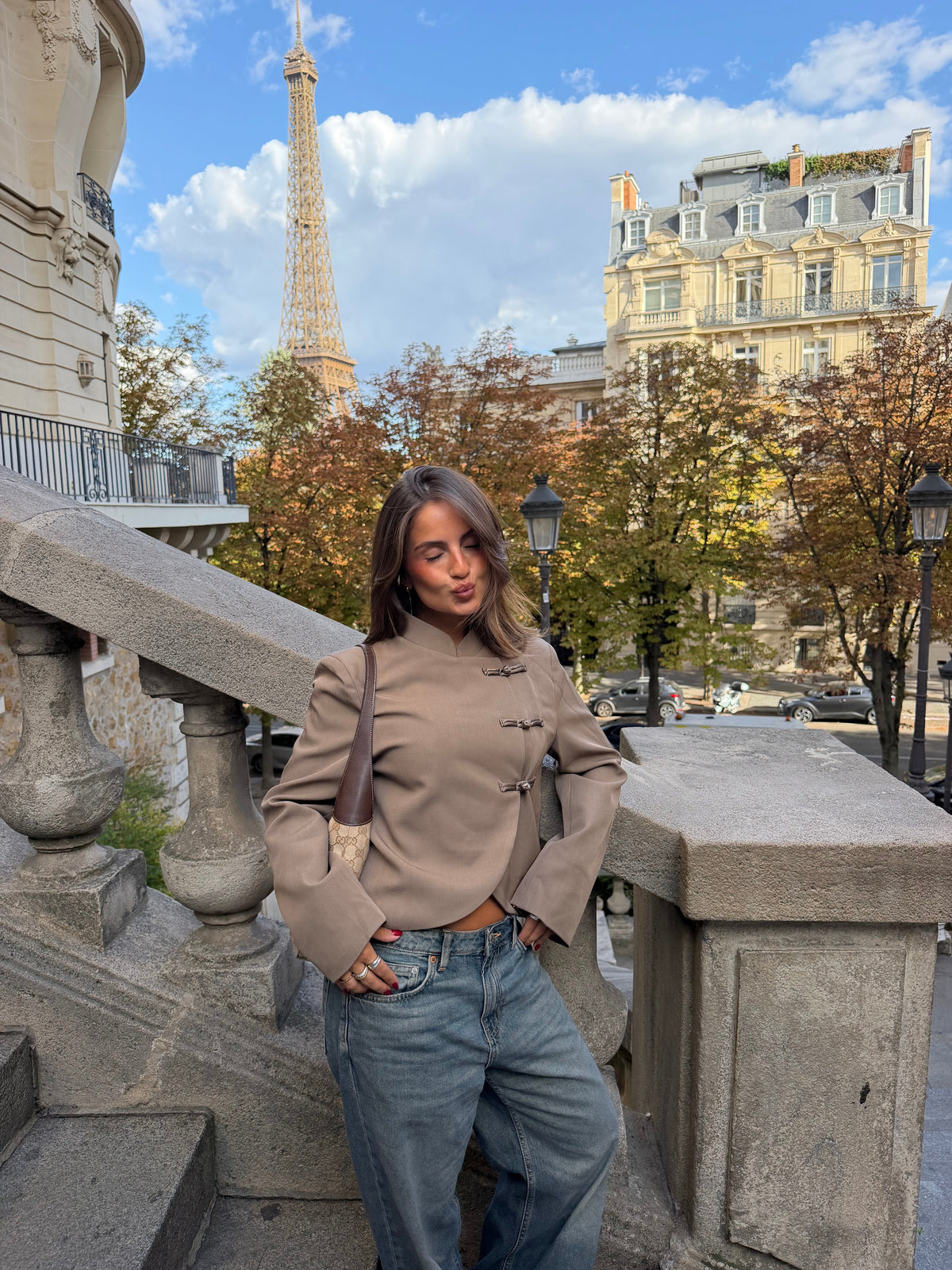 Rivoli Blazer - Taupe