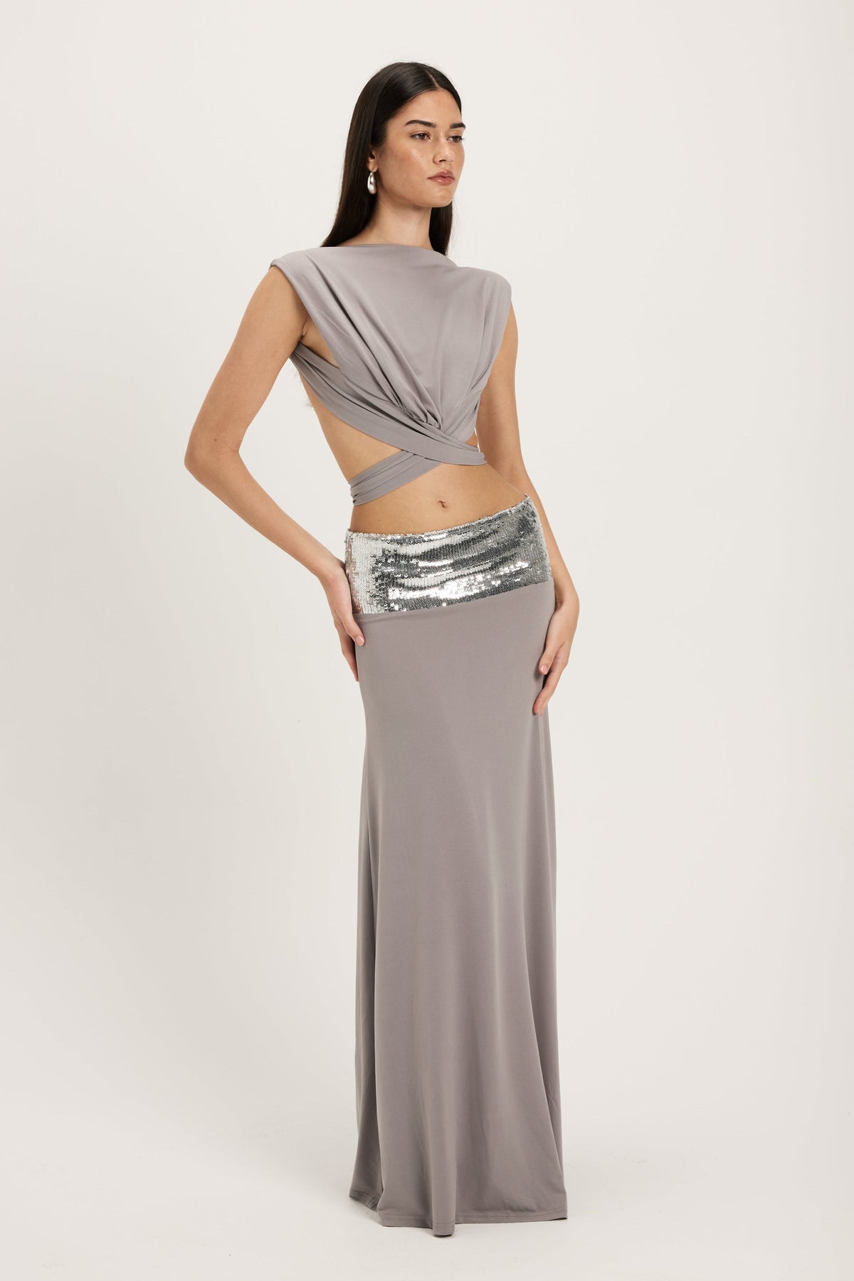 Lune Skirt - Grigio