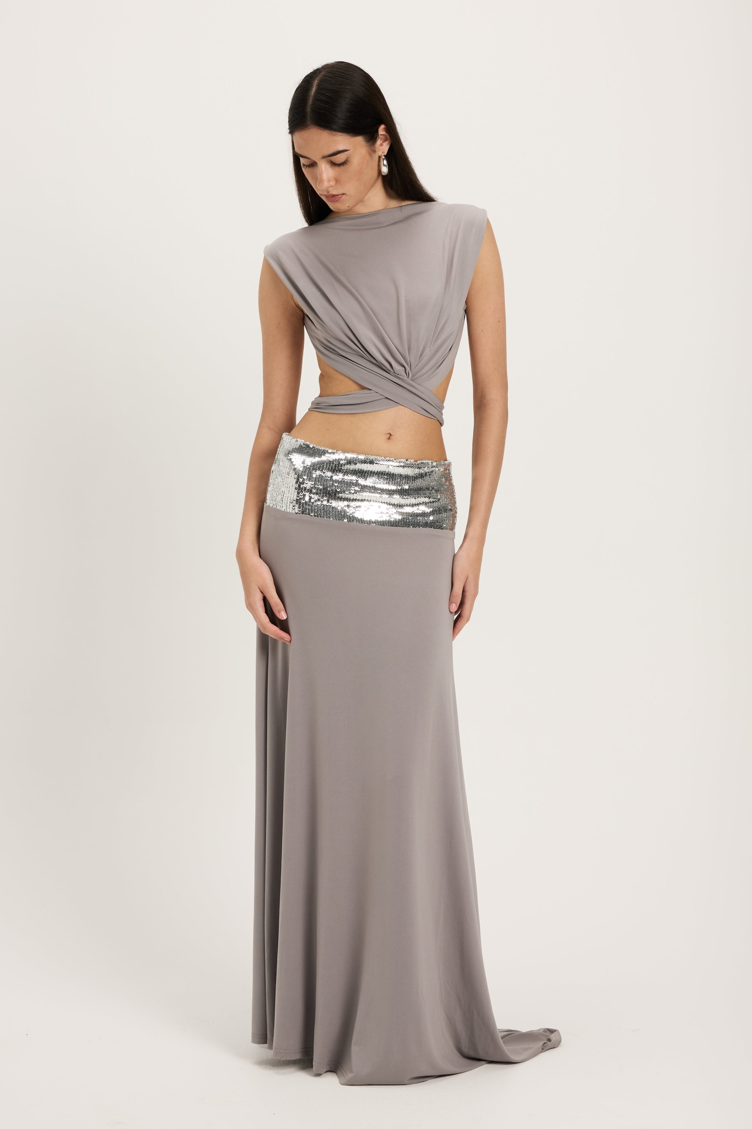 Lune Skirt - Grigio
