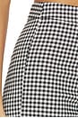 Alma Capri Pants - Vichy Nero