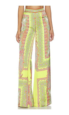 Triest Pants - Giallo Paisley