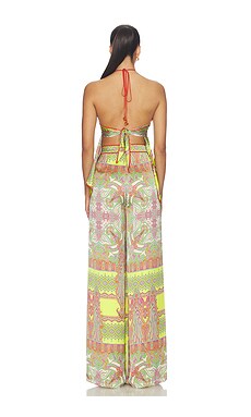 Vulcano Top - Giallo Paisley