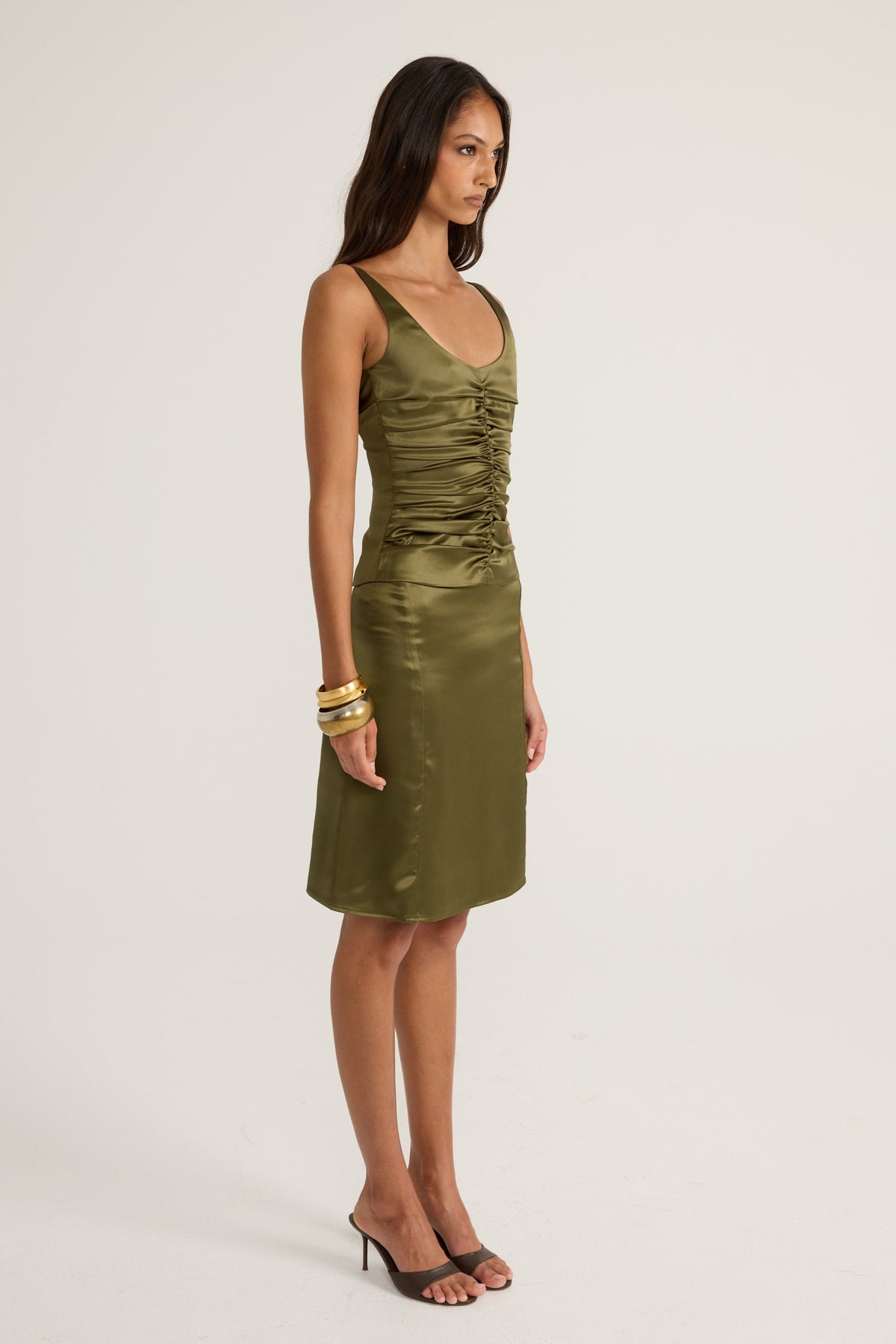 Atlein Top - Verde Oliva