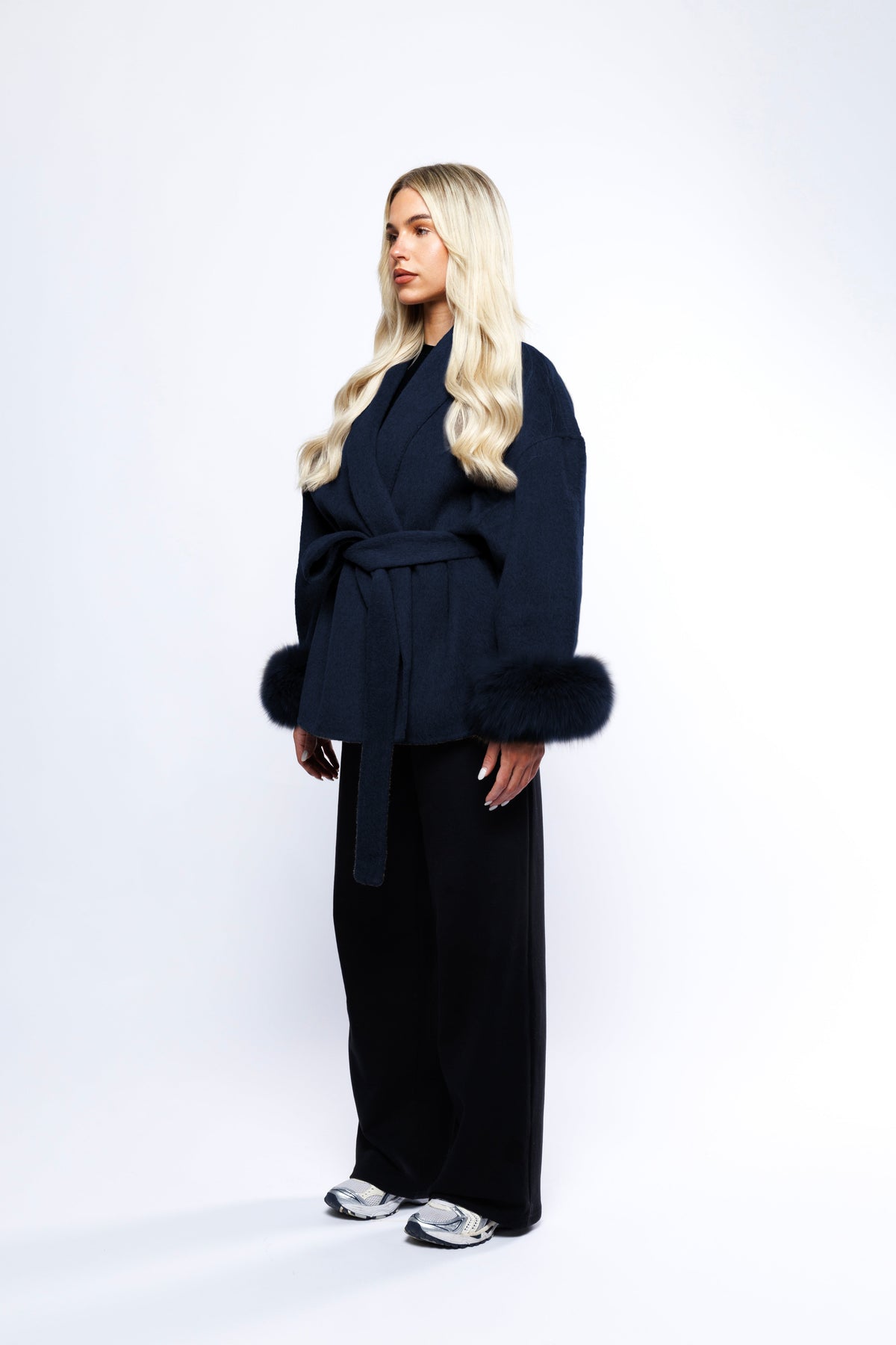 Chelsea Short Coat - Blu Navy