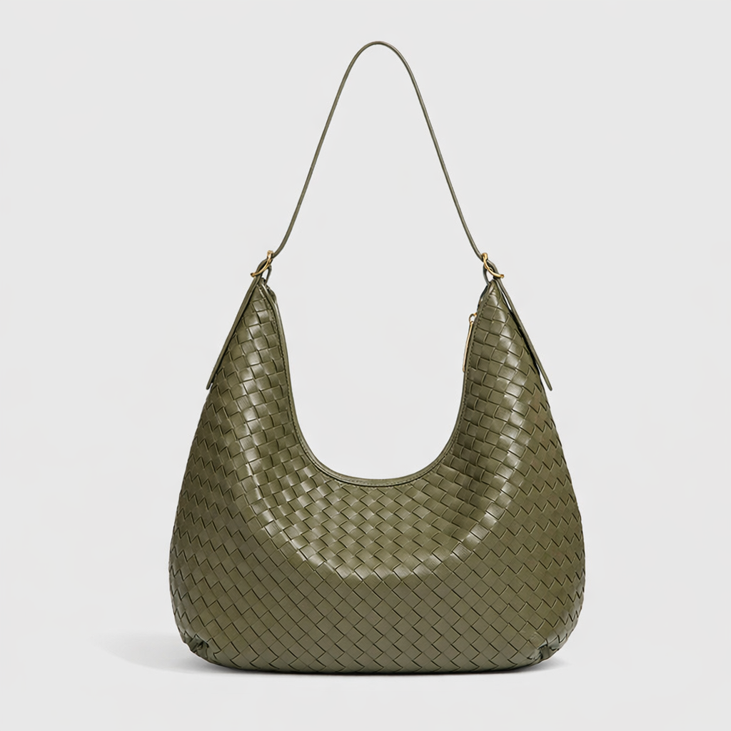 Talvina Borsa Intrecciata - Verde Oliva