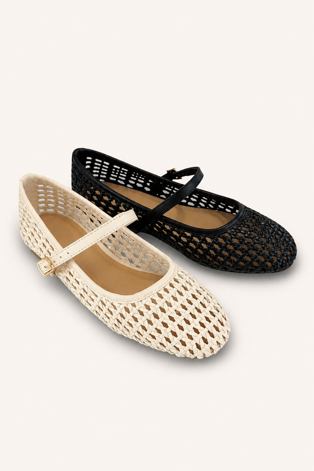 Corvala Ballerina Mary Jane Intrecciata