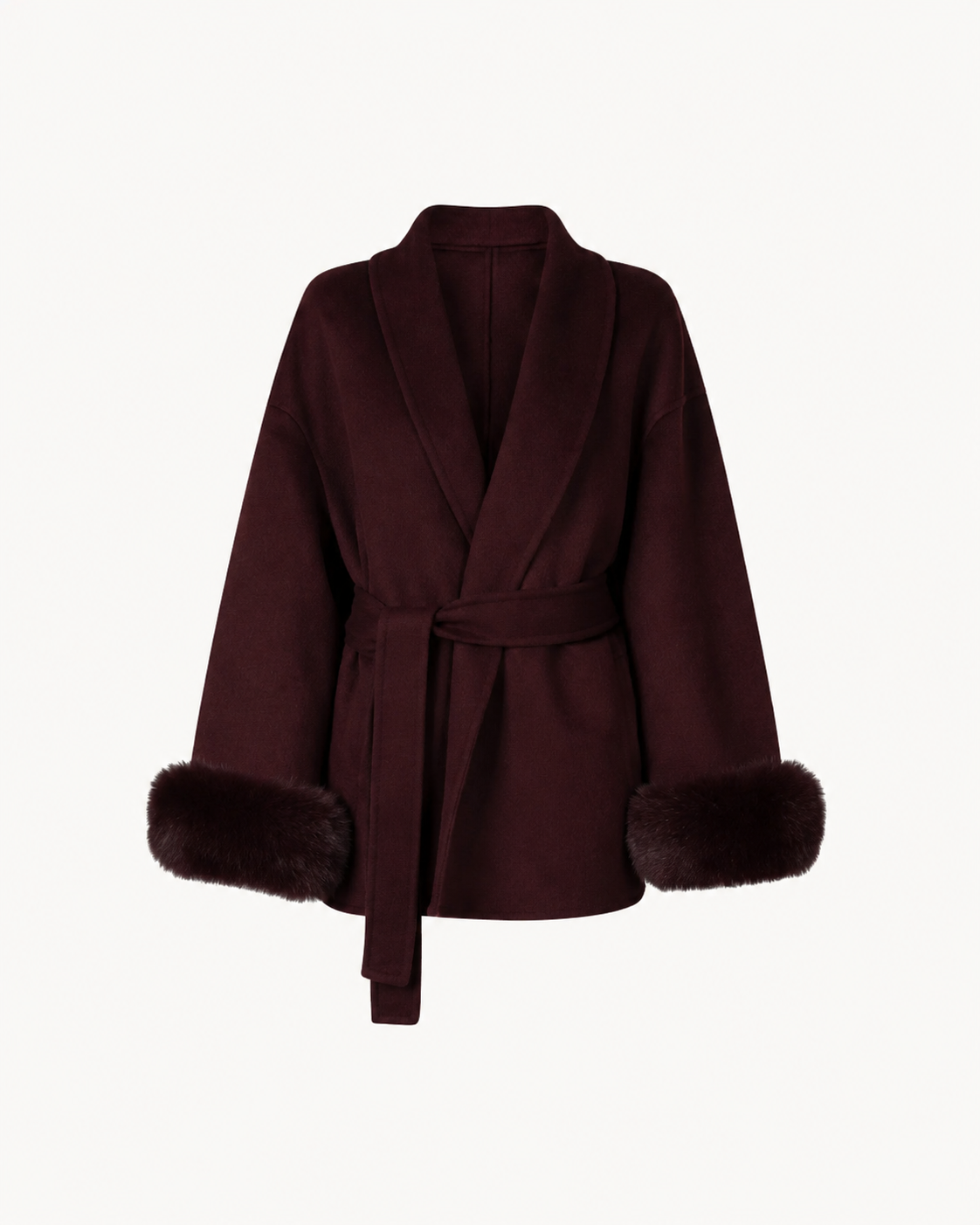 Sienna Fur Wrap Coat
