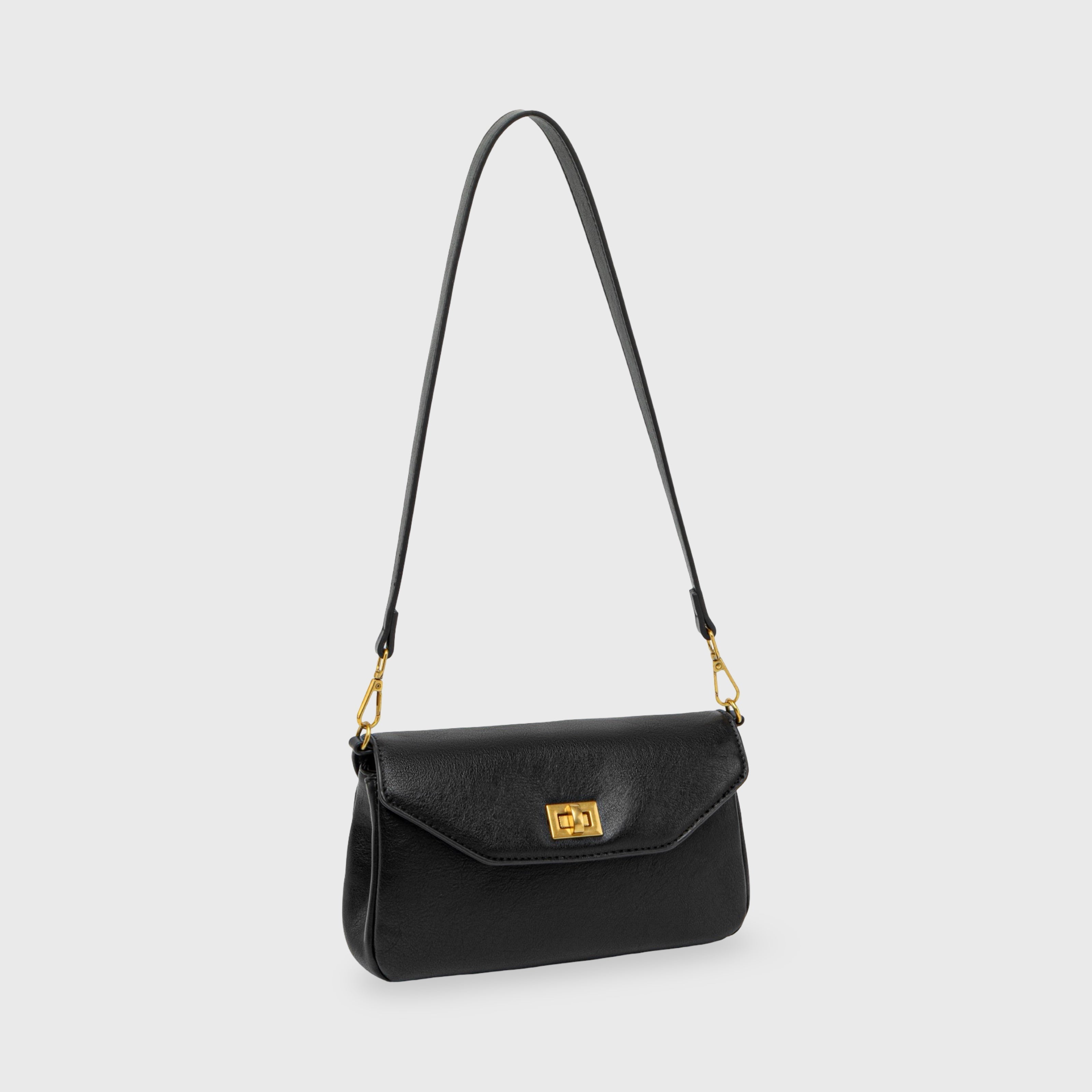 Selvina Mini Borsa a Tracolla - Nero Vintage