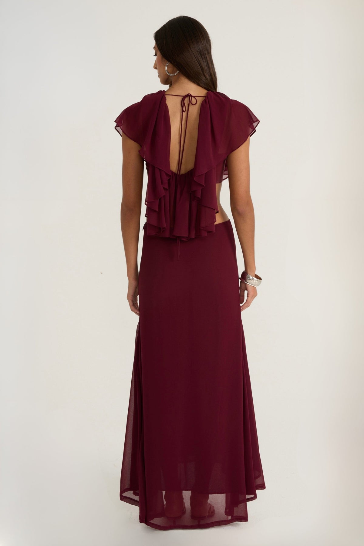 Clover Skirt - Bordeaux