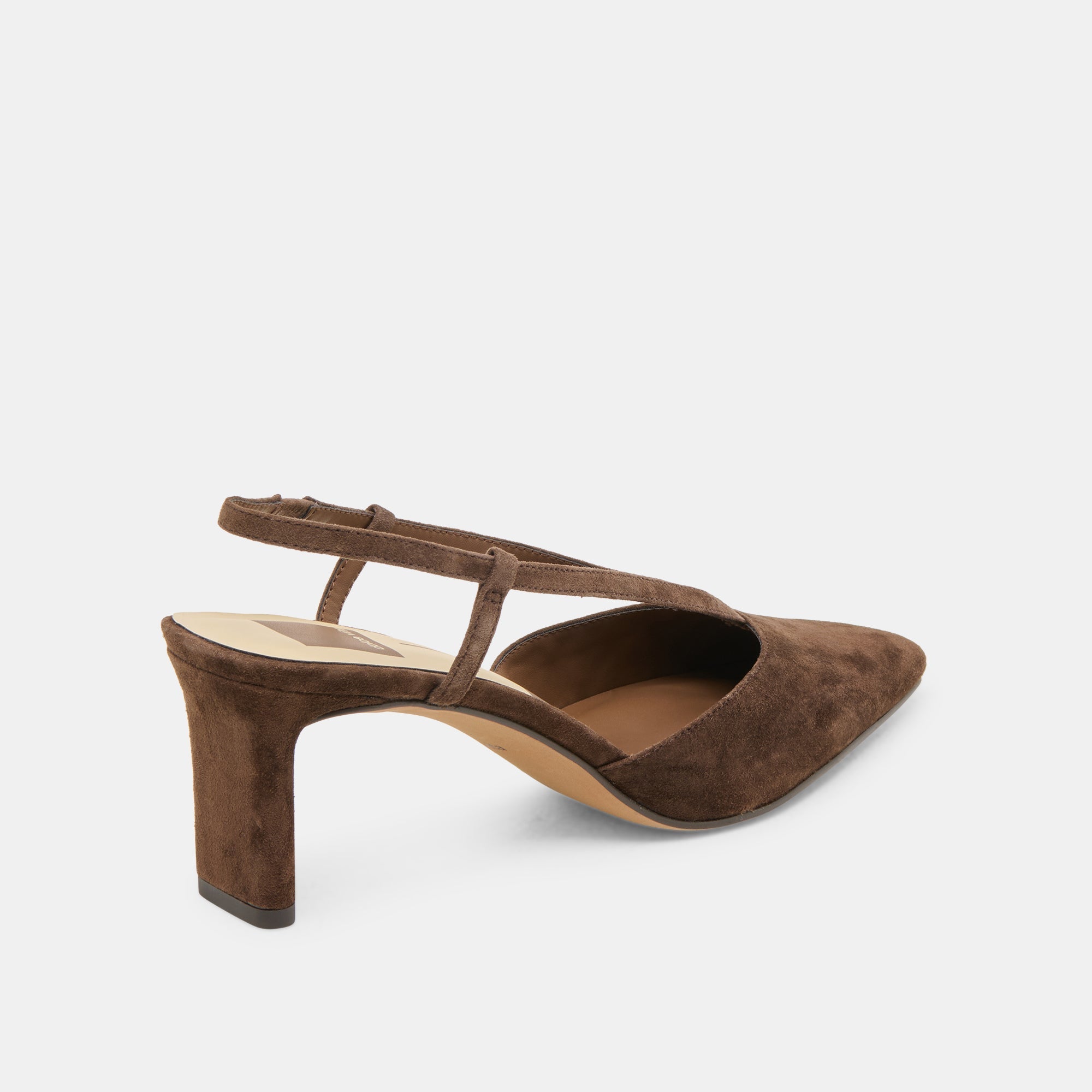 Ginella Sandalo Tacco Architettonico - Marrone Scuro