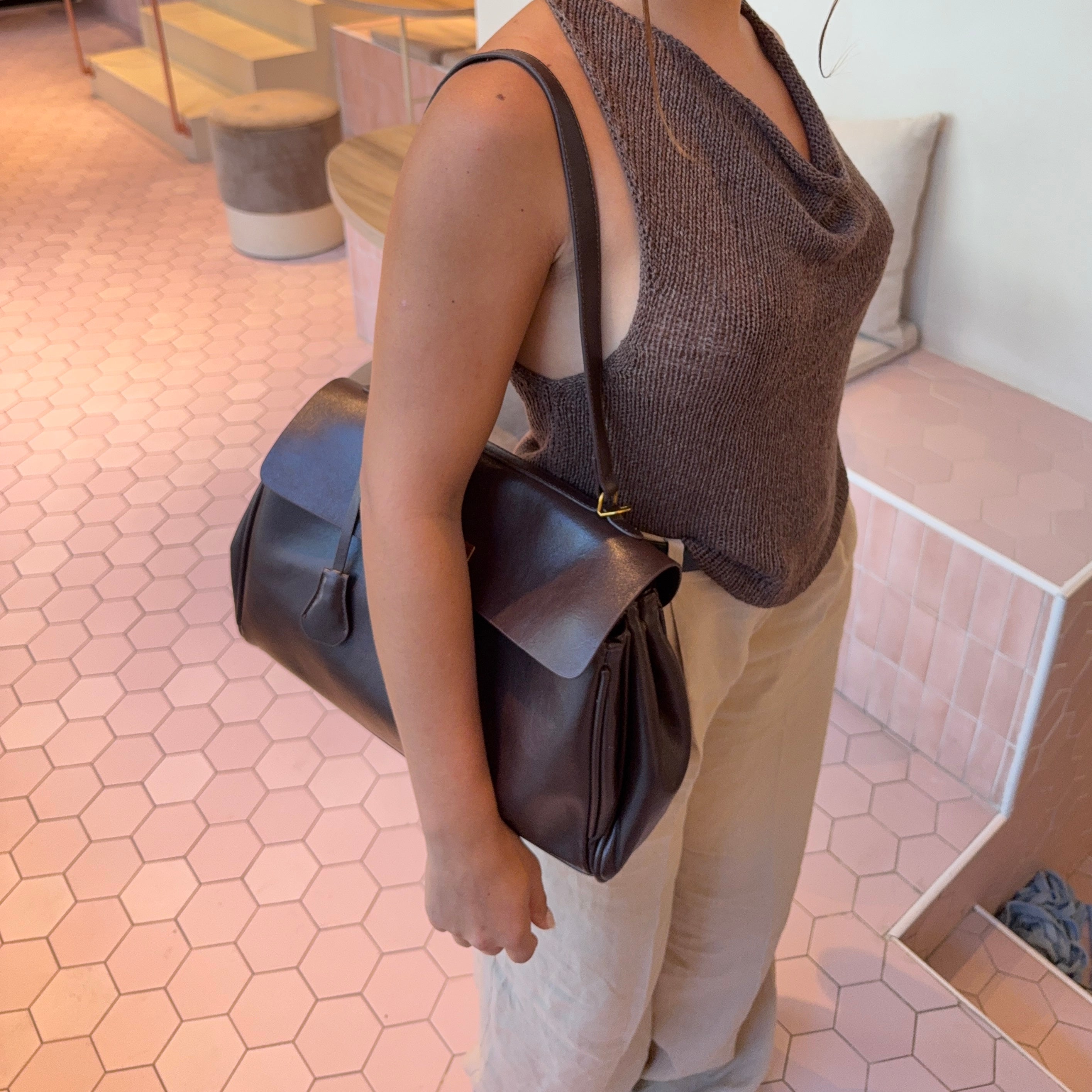 Ciara Borsa Vintage - Coffee
