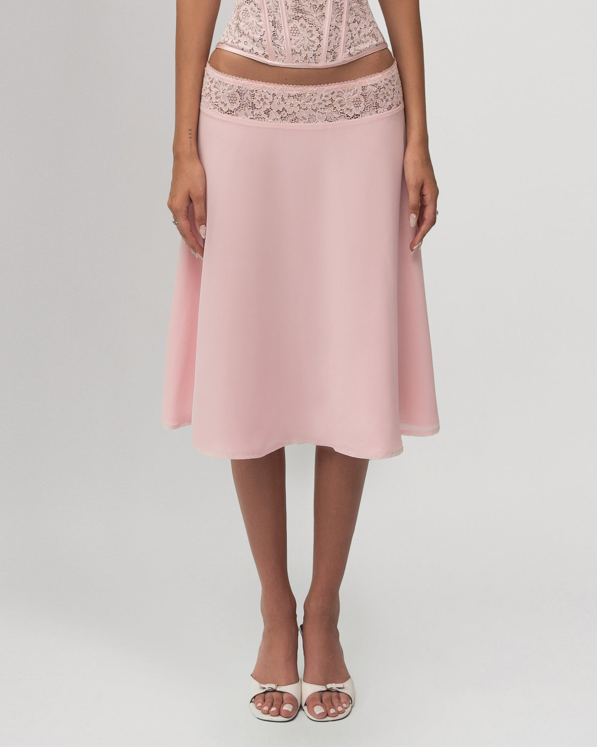 Bloom Skirt and Top Set - Rosa