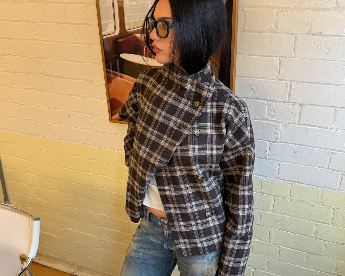 Mila Jacket a Quadri