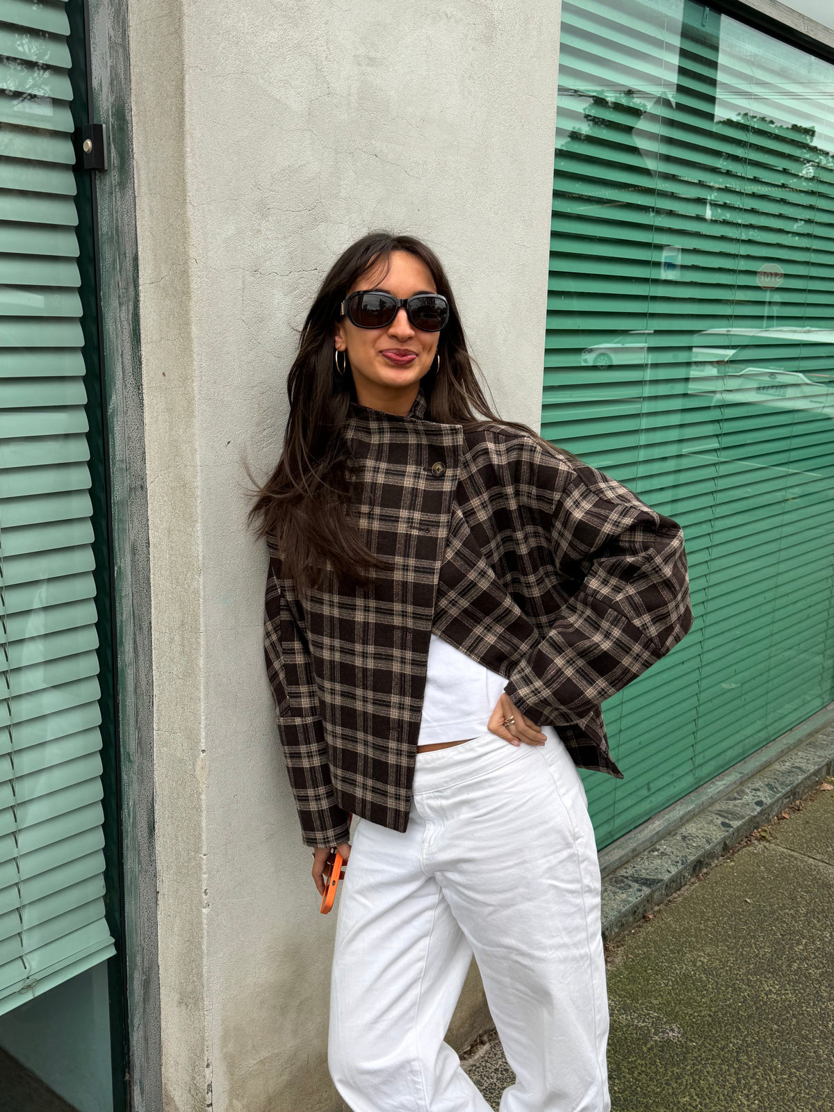 Mila Jacket a Quadri