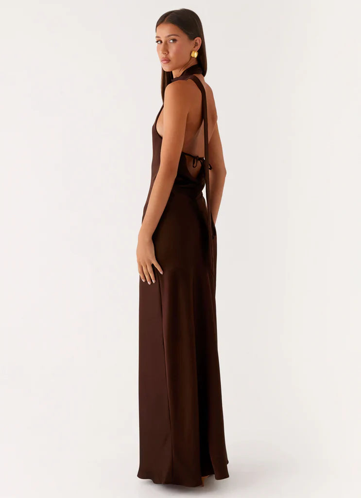 Keena Scarf Maxi Dress
