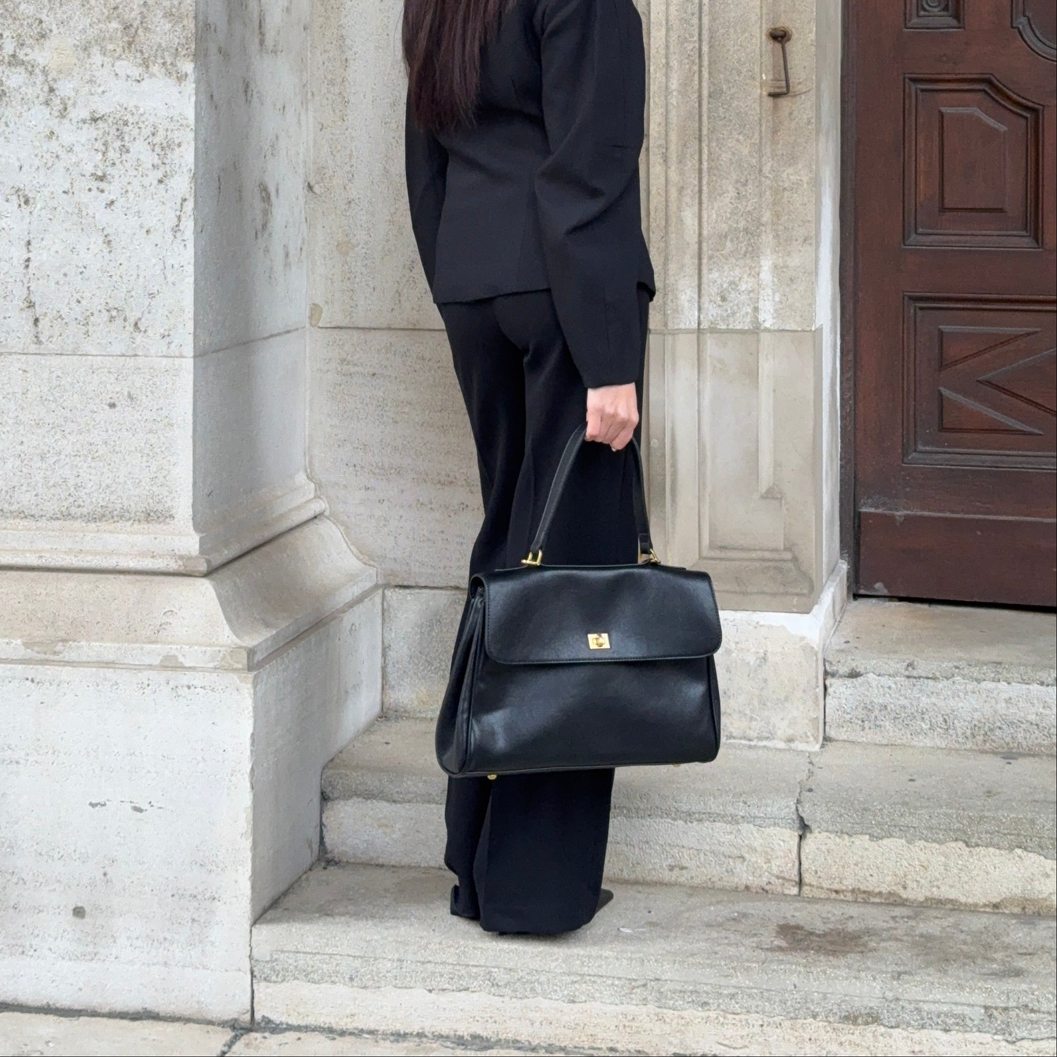 Miralena Borsa Essenziale - Nero Vintage