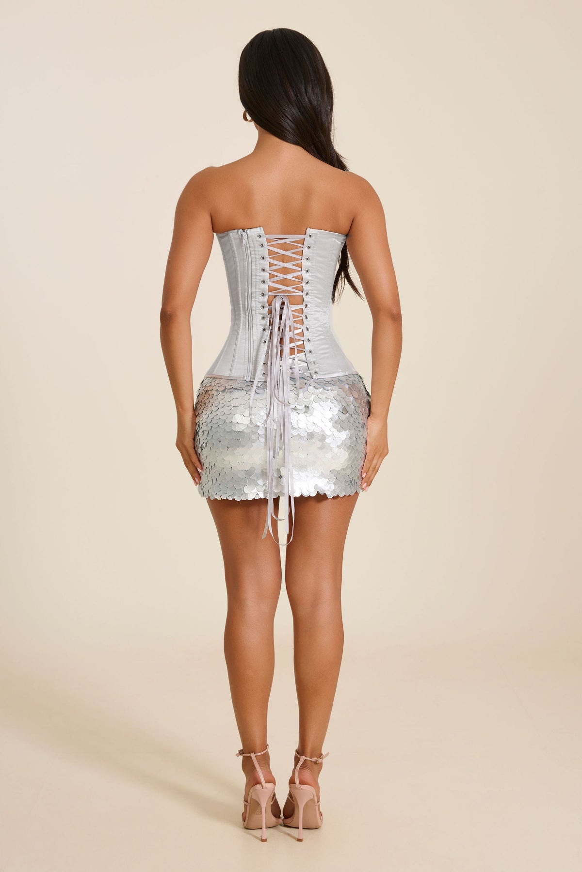 Shimmi Skirt - Argento