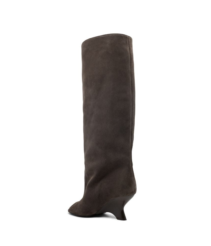 Ninetta Stivaletto - Marrone Scamosciato