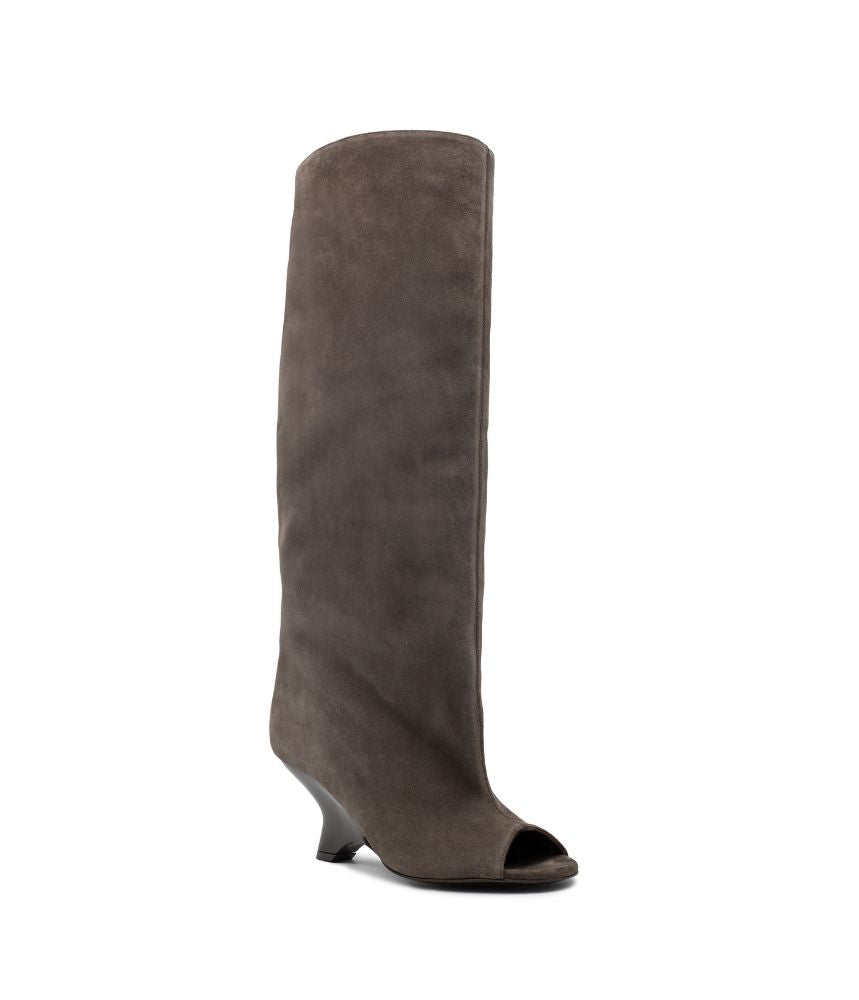Ninetta Stivaletto - Marrone Scamosciato