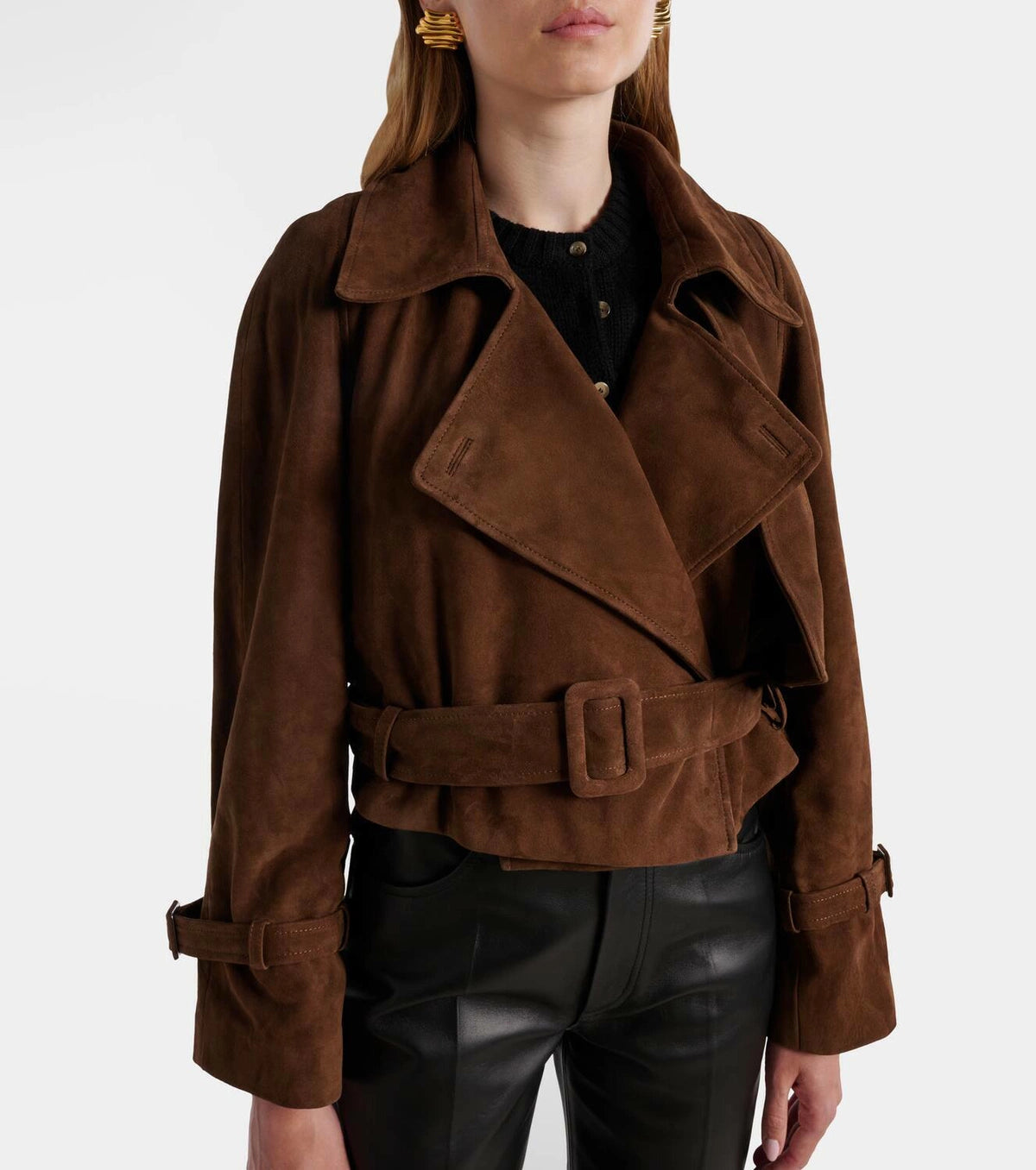 Sculpt Suede Jacket