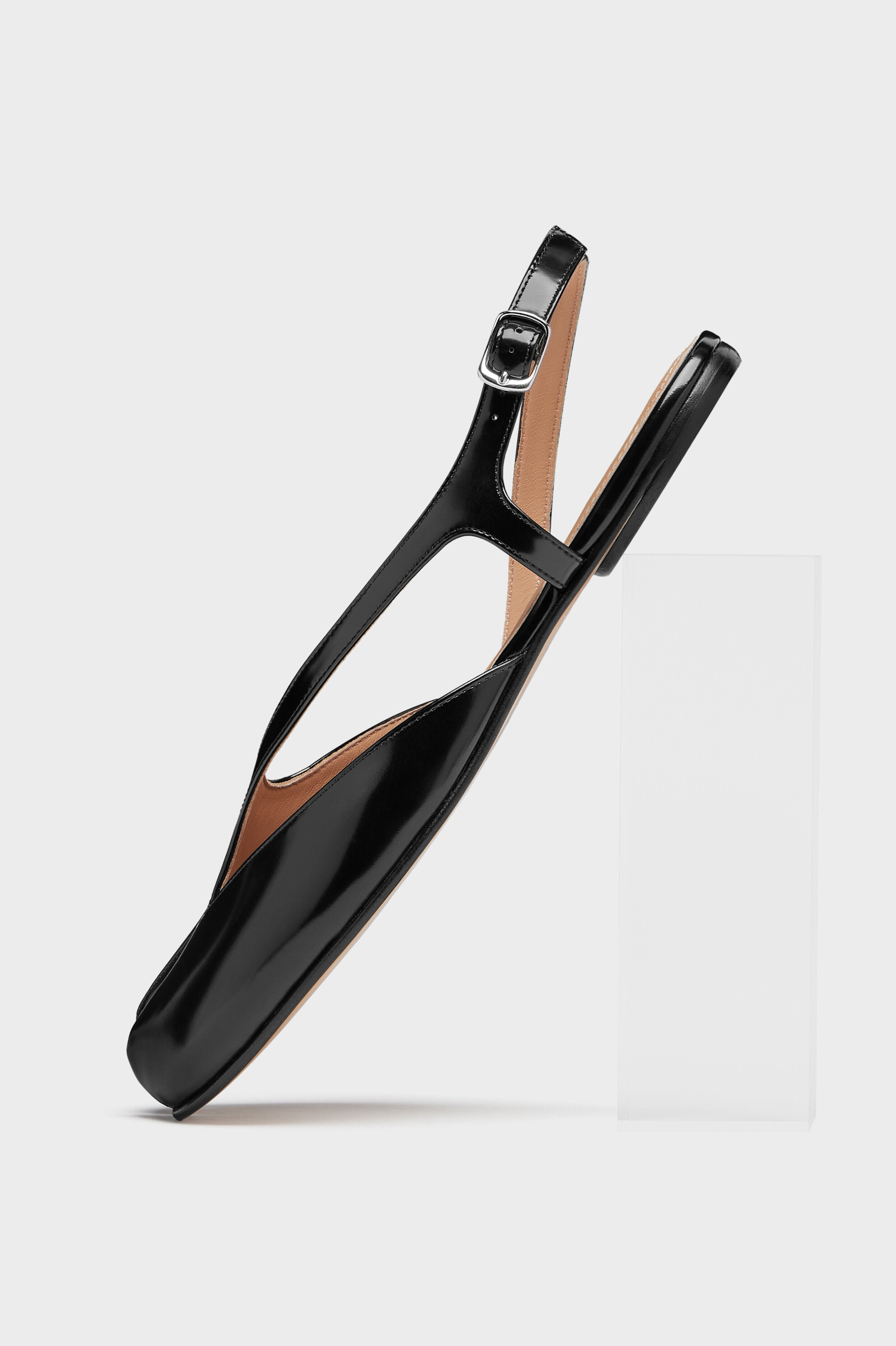Corvetta Sandalo Slingback - Nero