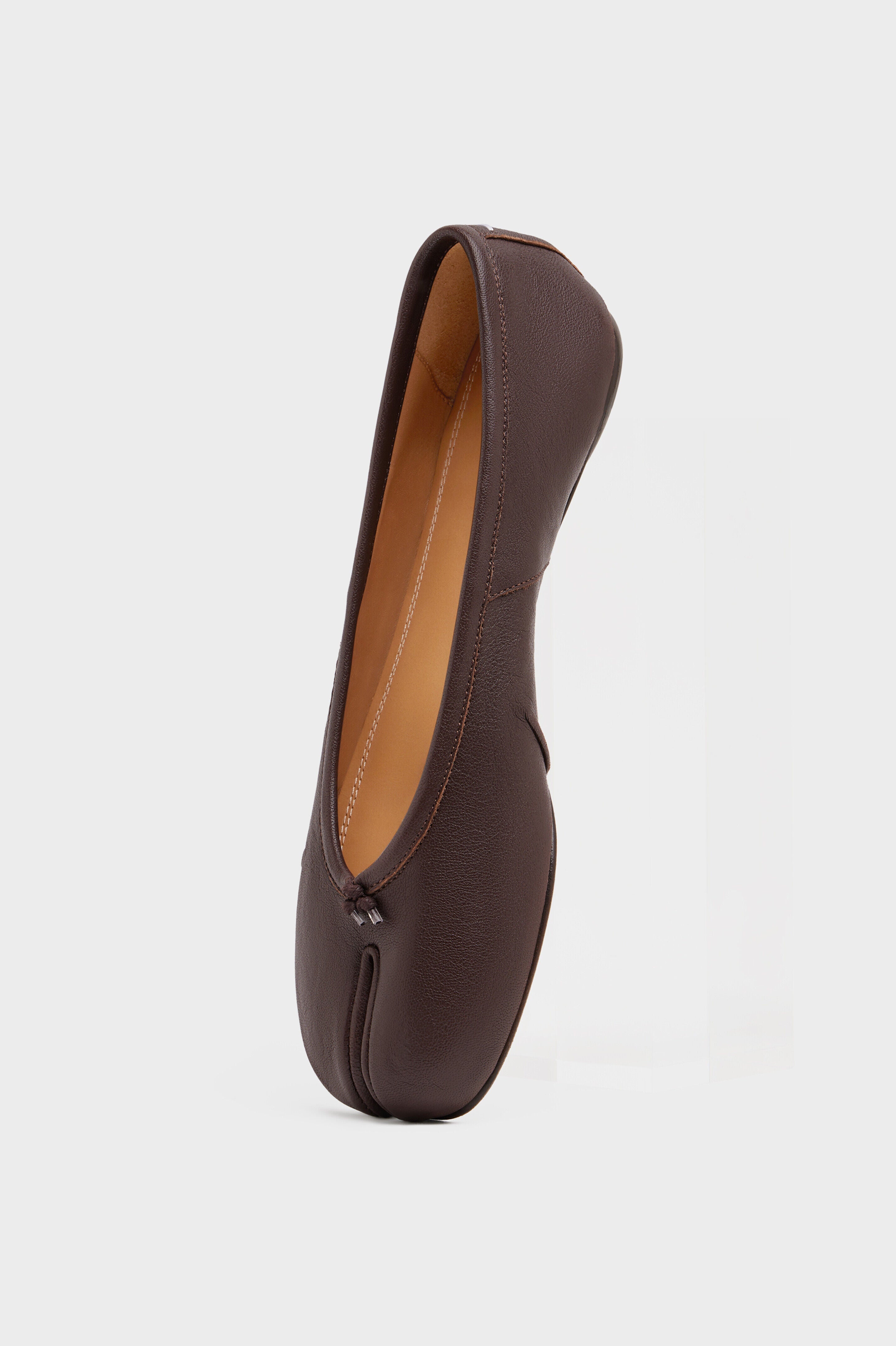 Selvara Ballerina Punta Divisa - Marrone