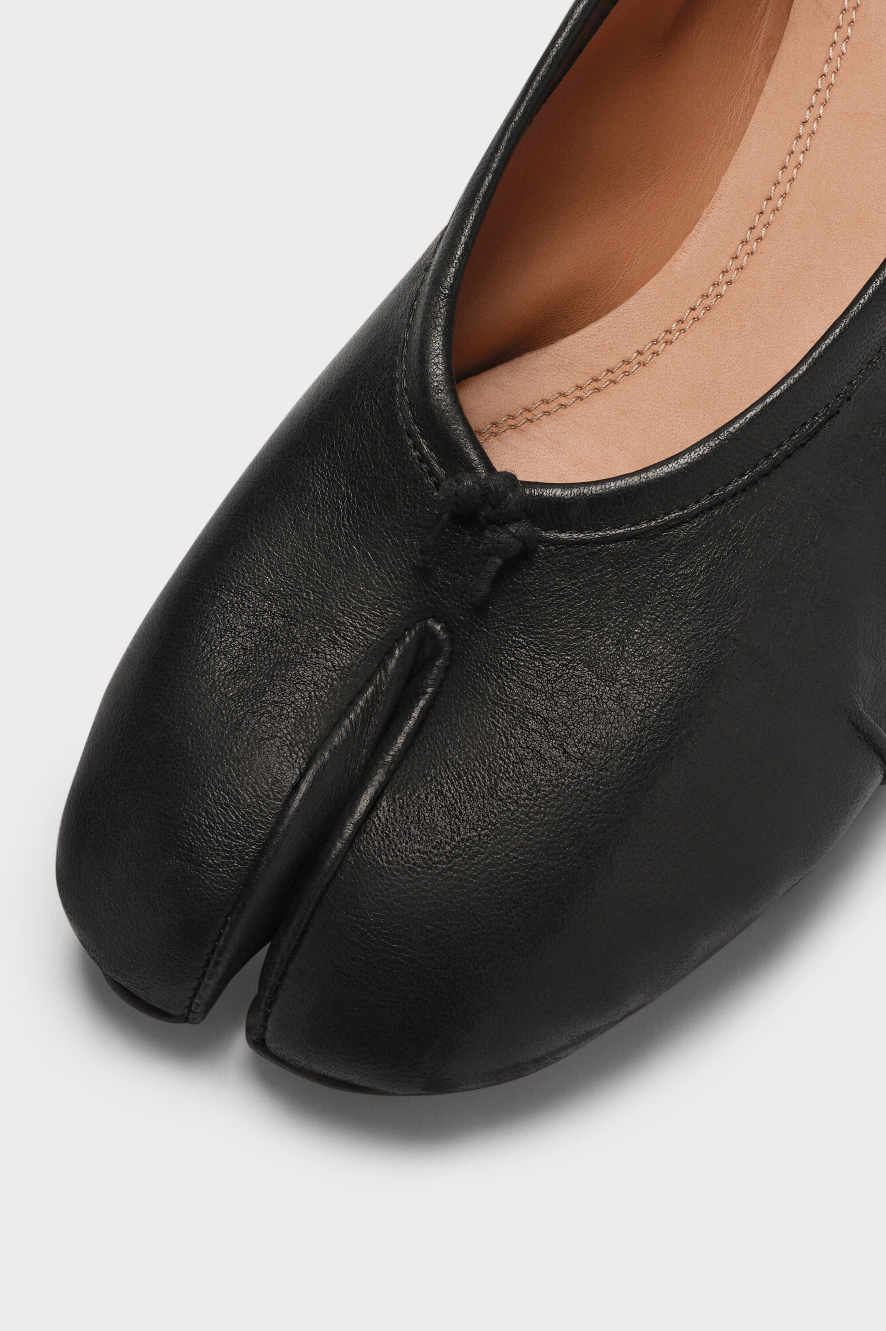 Selvara Ballerina Punta Divisa - Nero