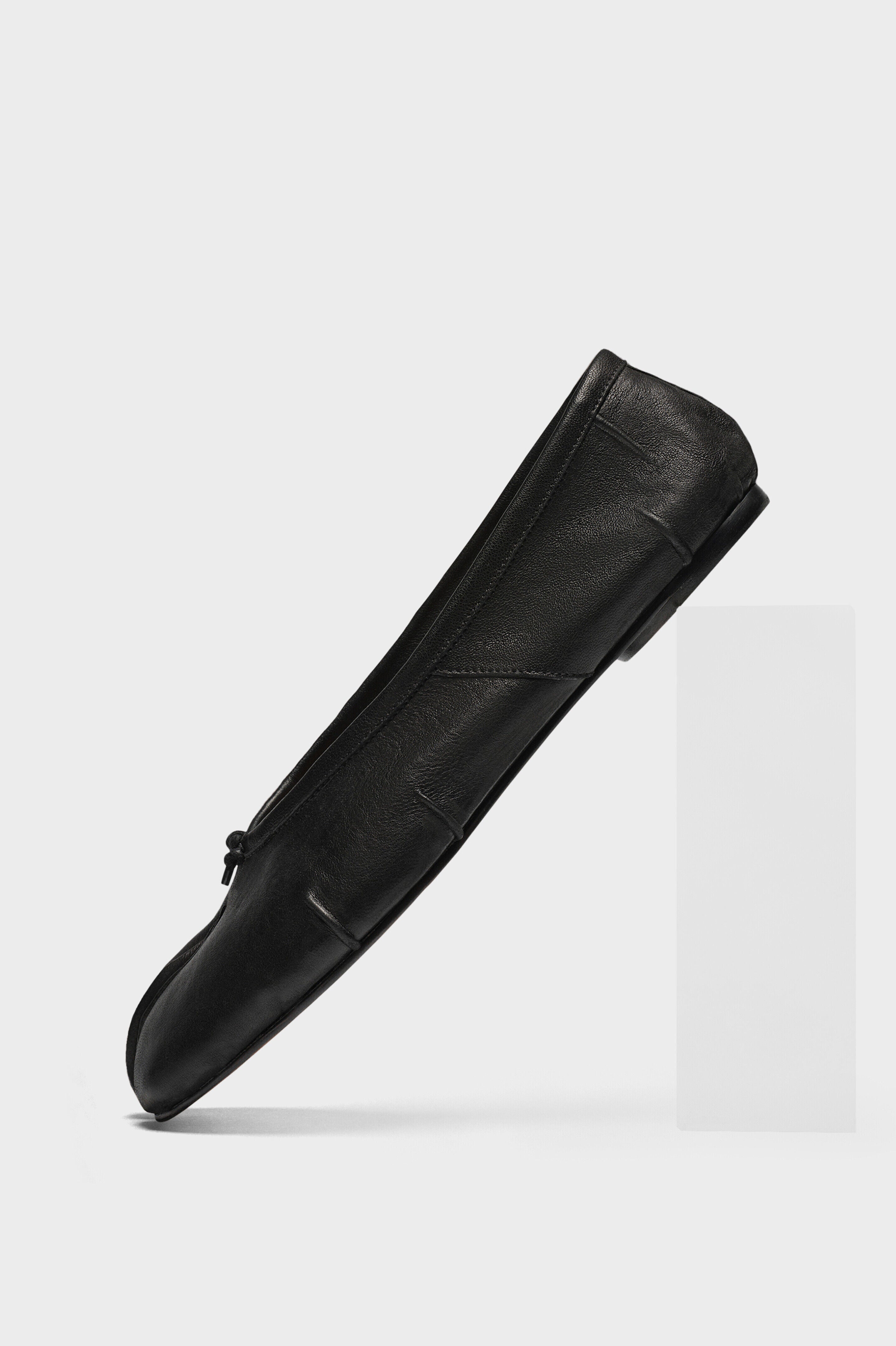 Selvara Ballerina Punta Divisa - Nero