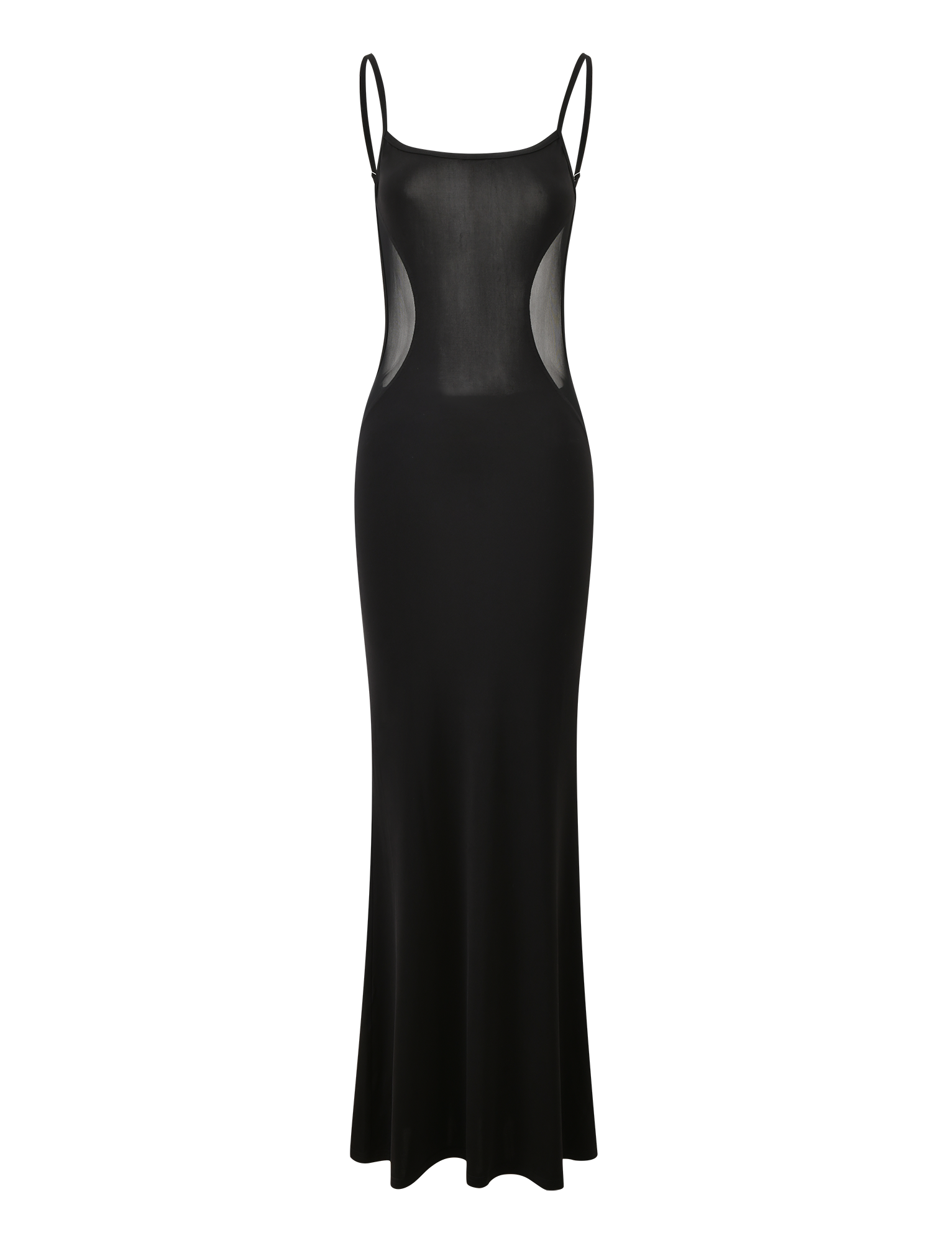 XINIA MAXI DRESS - Nero