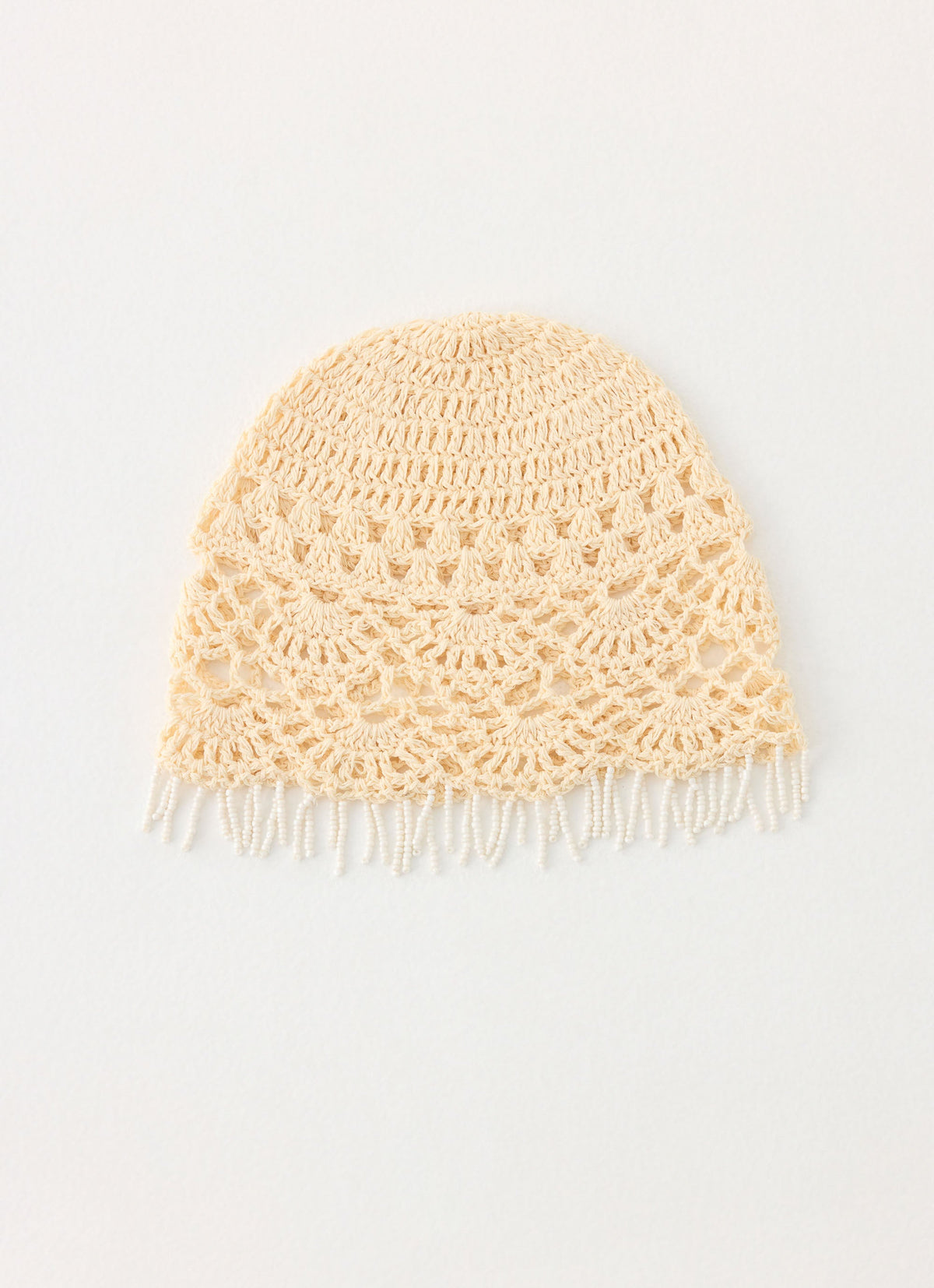 Crochet Hat - Crema