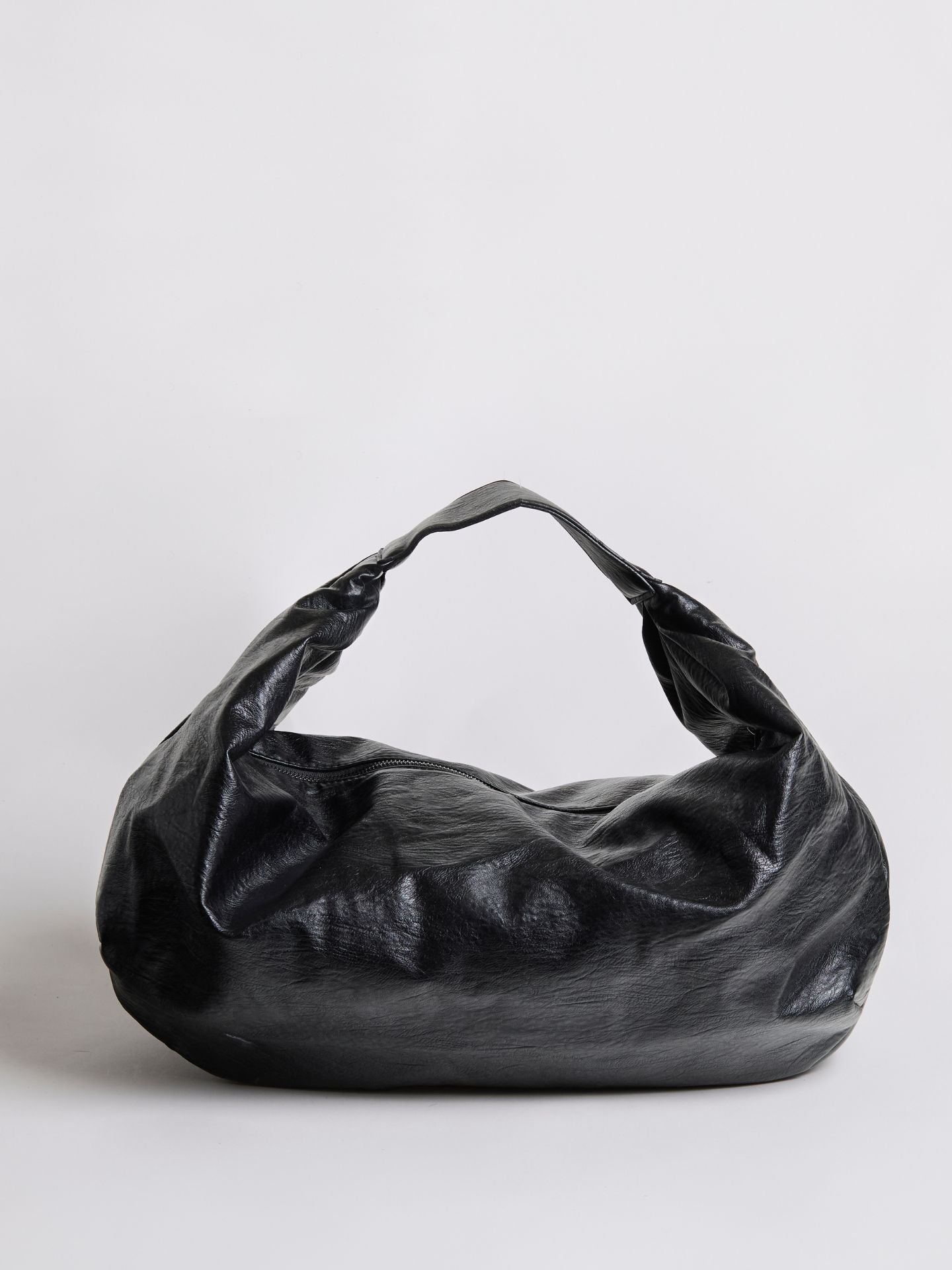Odenza Borsa a Spalla Rotonda - Nero