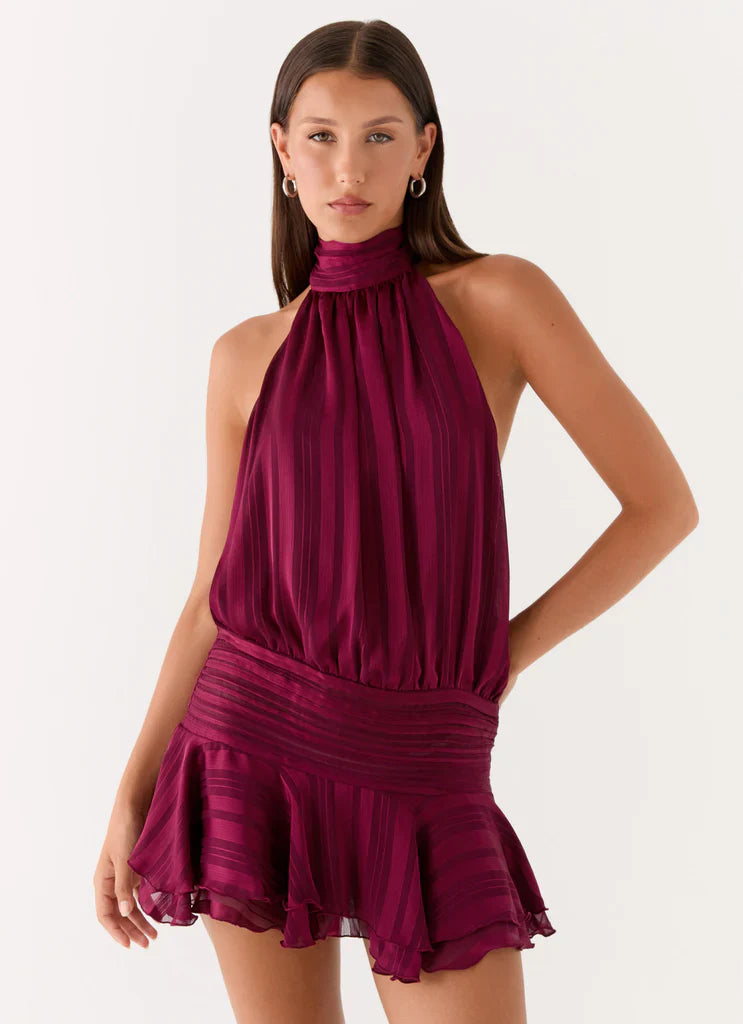 Willow Chiffon Mini Dress