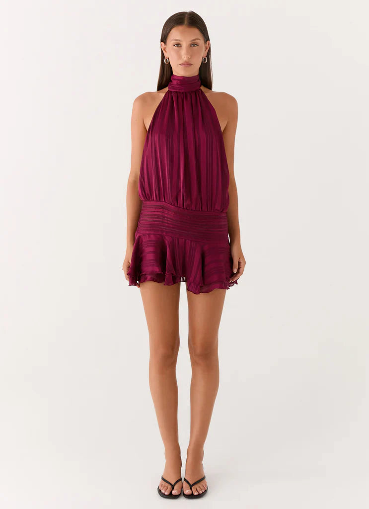 Willow Chiffon Mini Dress