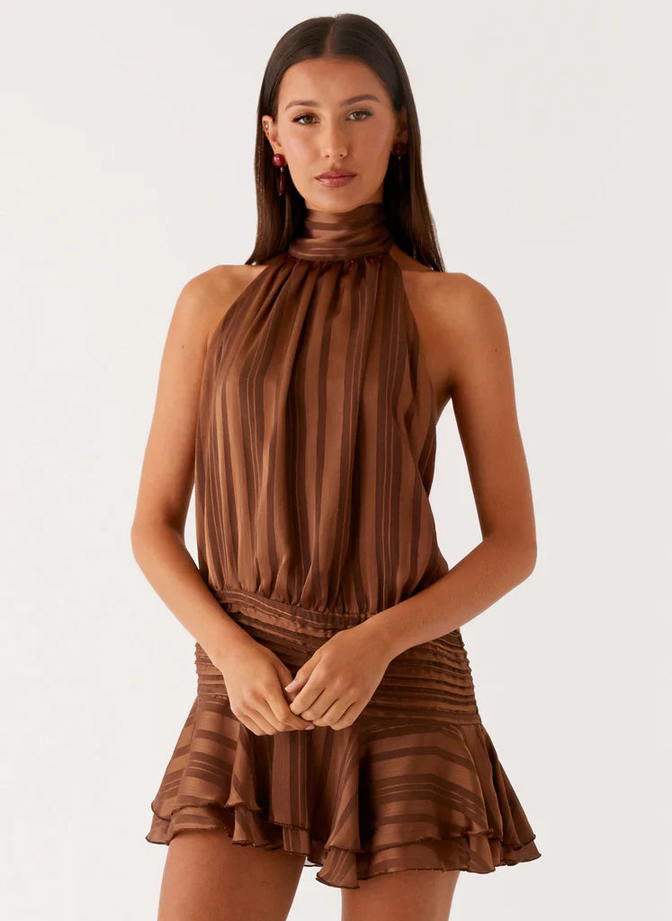 Willow Chiffon Mini Dress