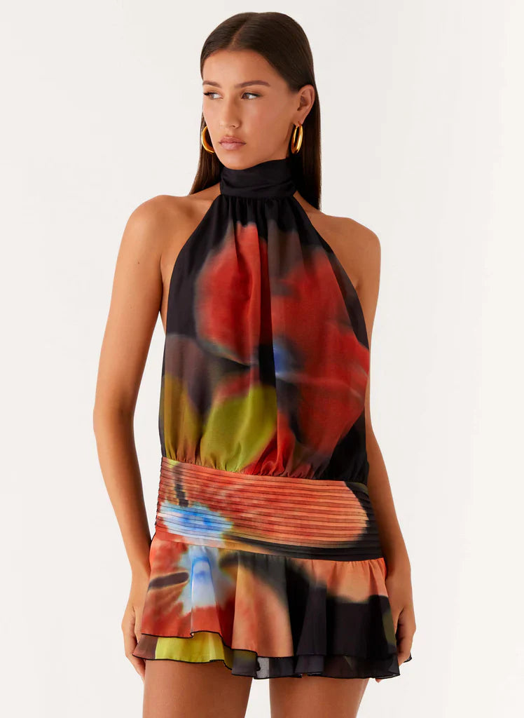 Willow Chiffon Mini Dress