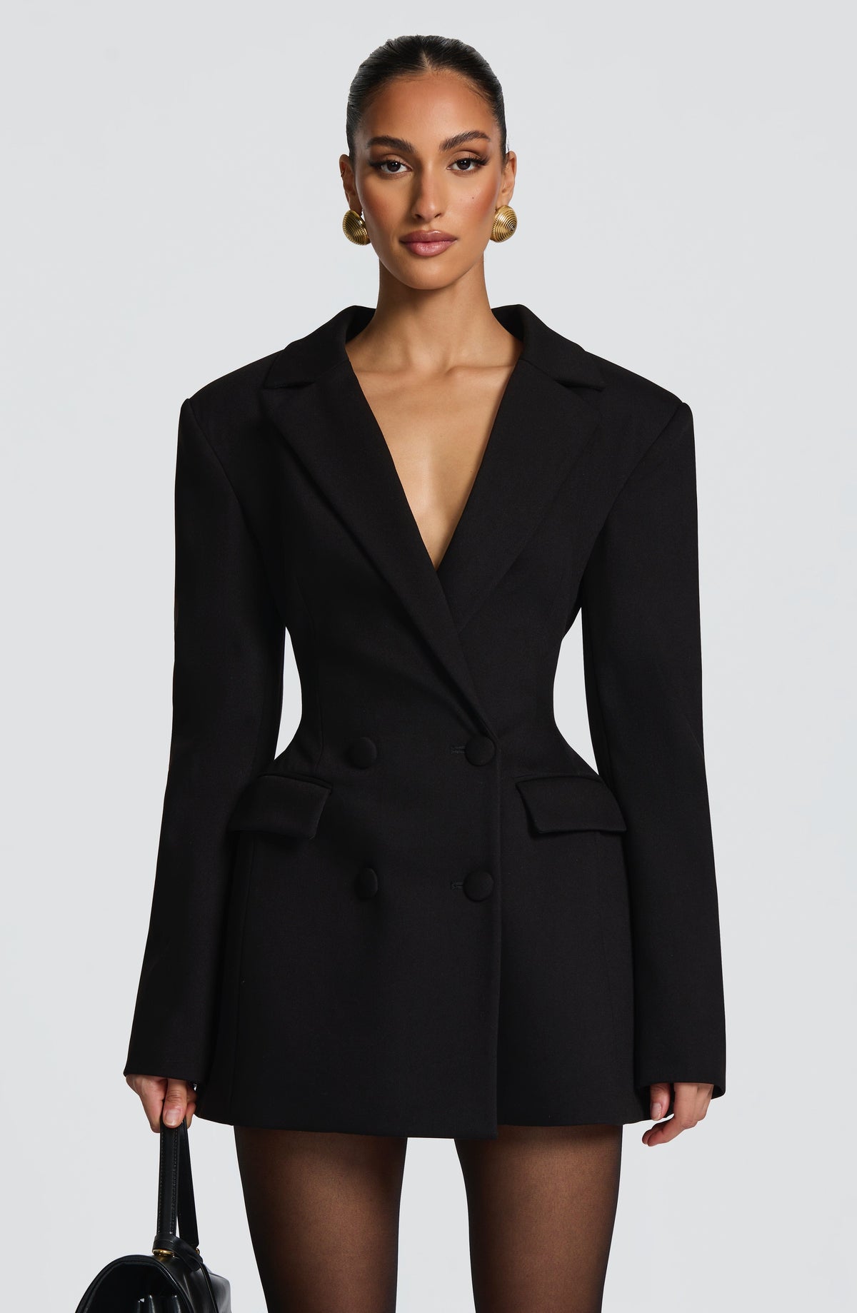 Elvira Mini Dress - Nero