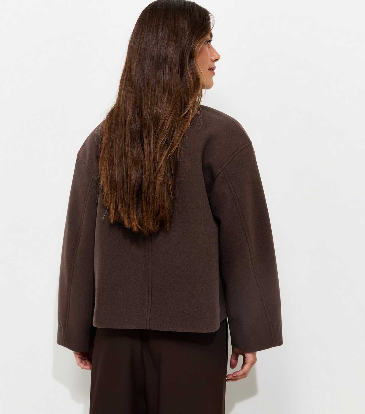 Petite Funnel Neck Jacket